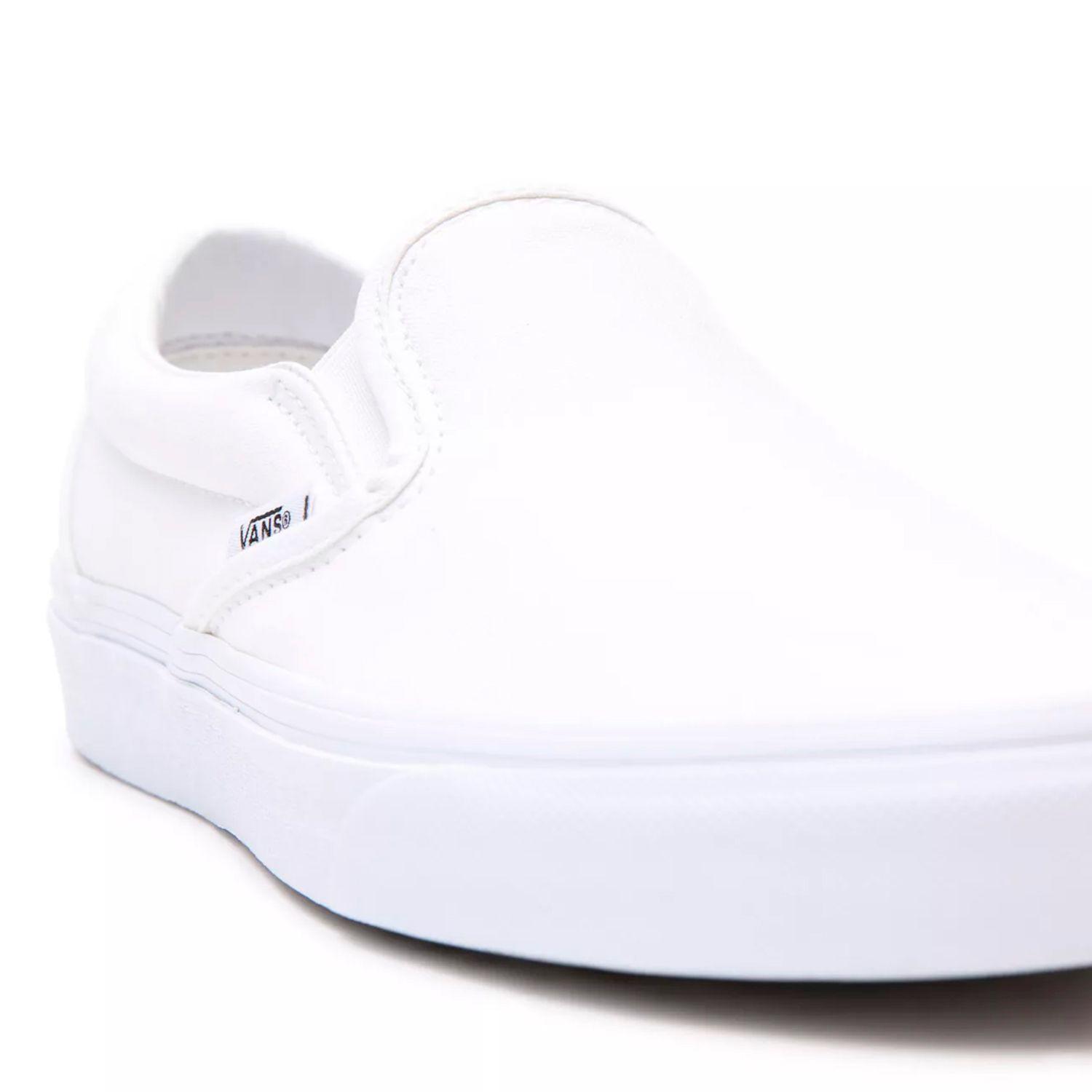 Zapatillas Unisex UA Classic Slip-On Blanca-7