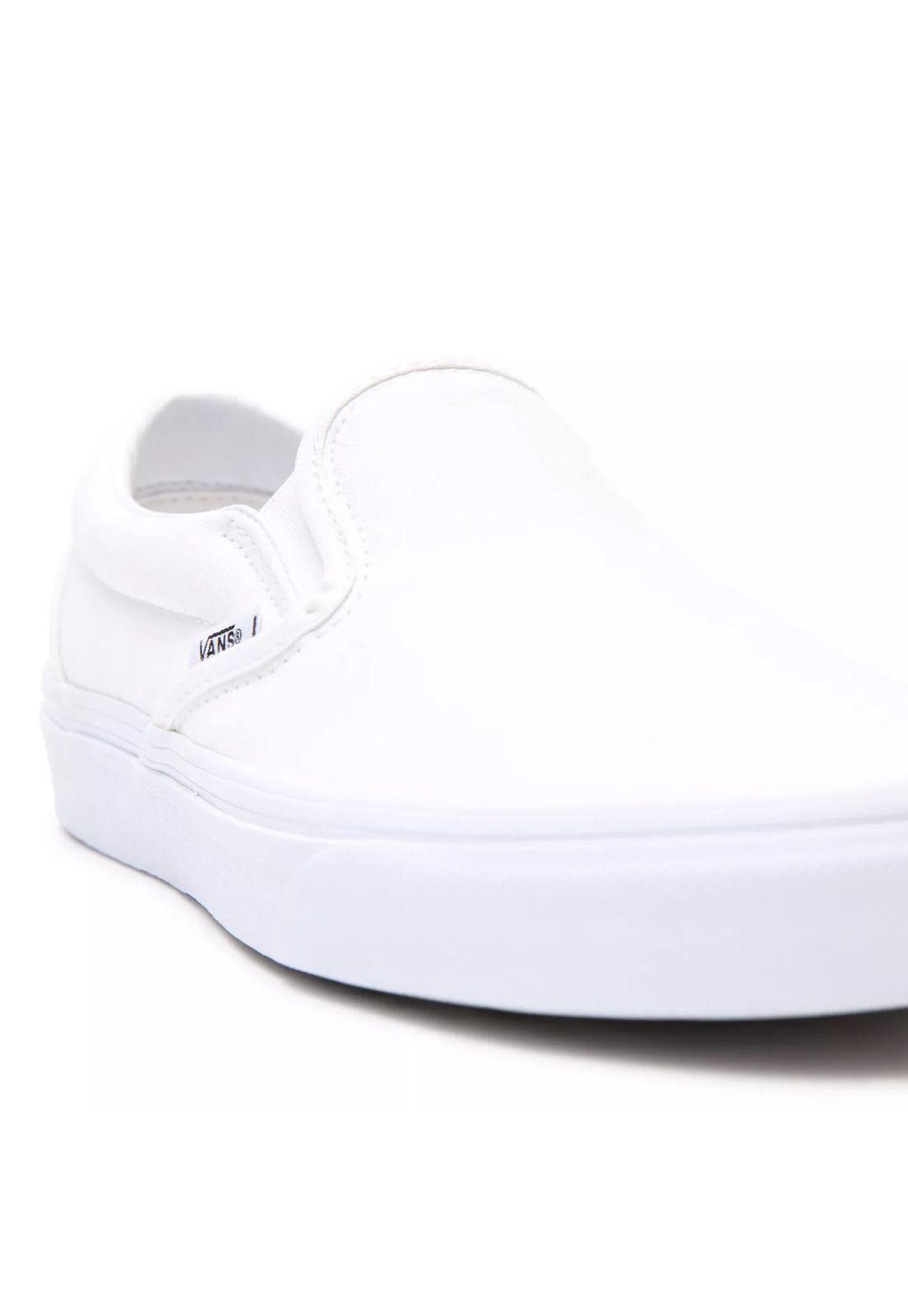 Zapatillas Unisex UA Classic Slip-On Blanca-7