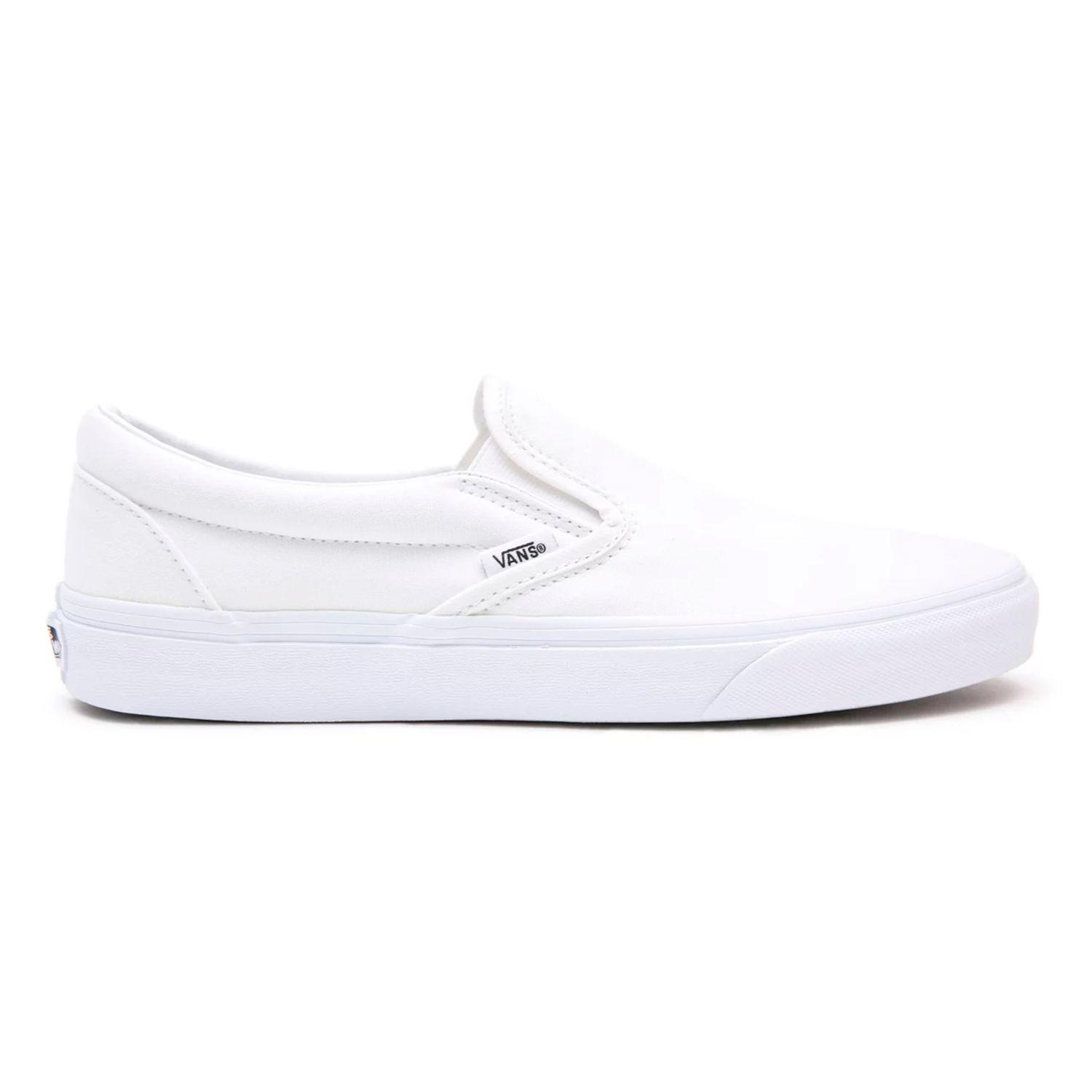 Zapatillas Unisex UA Classic Slip-On Blanca-0