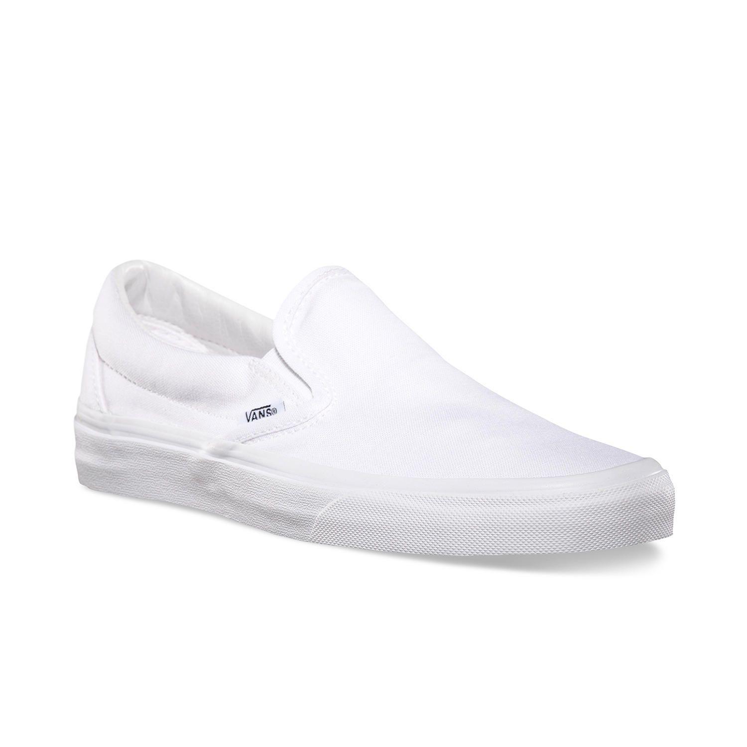 Zapatillas Unisex UA Classic Slip-On Blanca-1
