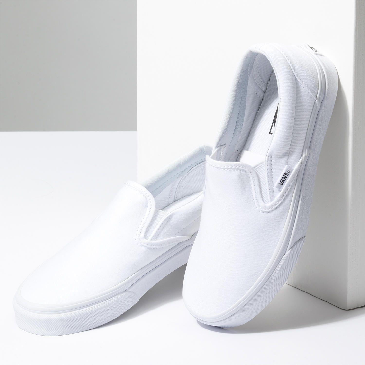Zapatillas Unisex UA Classic Slip-On Blanca-7