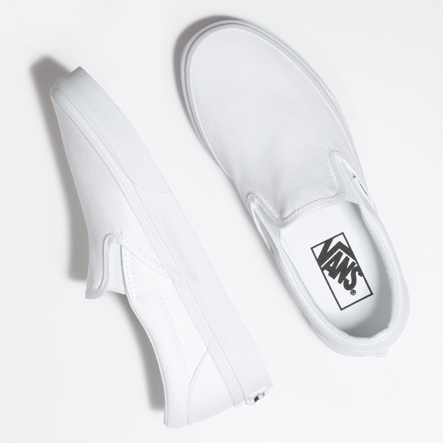 Zapatillas Unisex UA Classic Slip-On Blanca-4