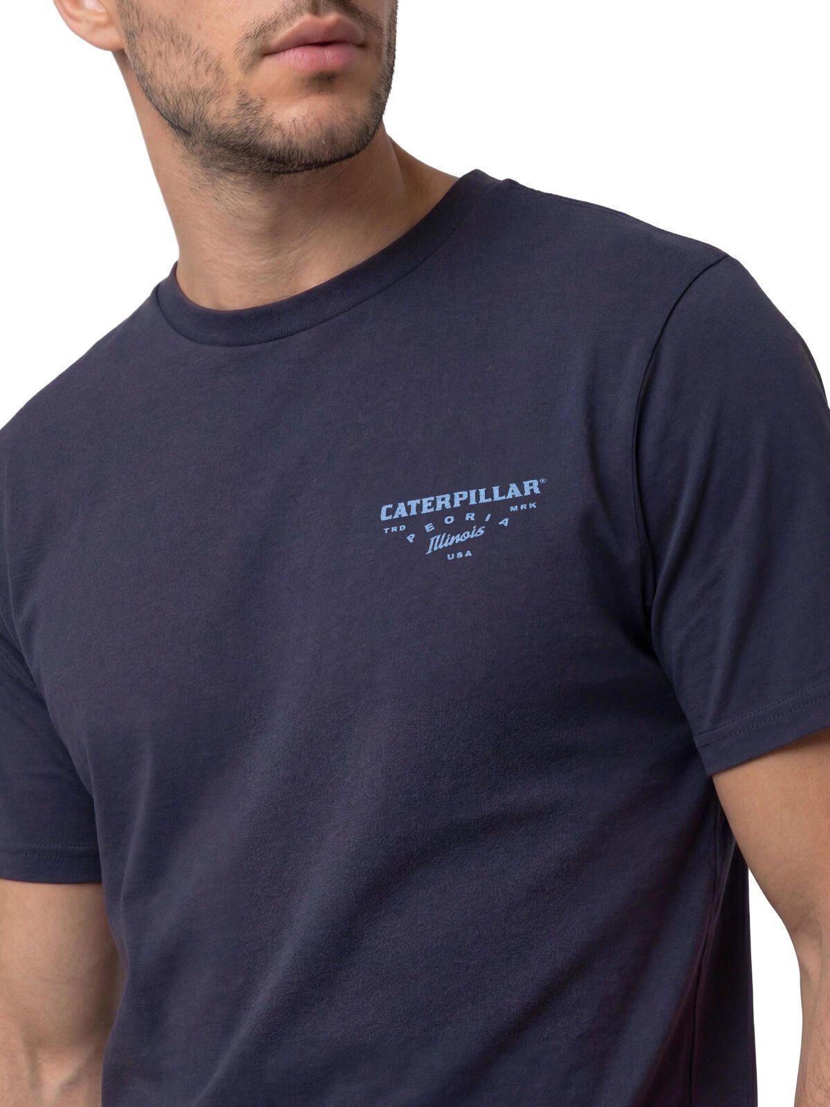 Polera MCorta Hombre Heritage Peoria Azul-4