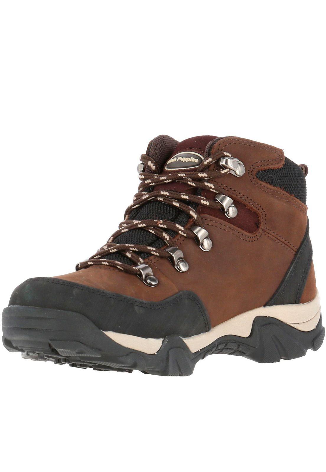 Botin Cuero Niño Gepard Café-1