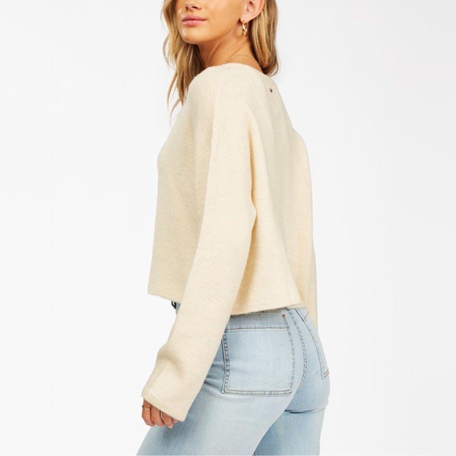 Sweater Mujer Short N Sweet Blanco-1