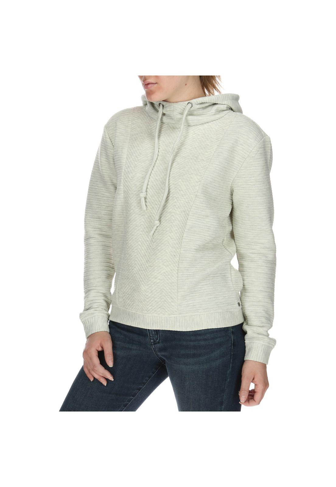 Polerón Mujer Juno Sweatshirt Poliéster Grafito-1