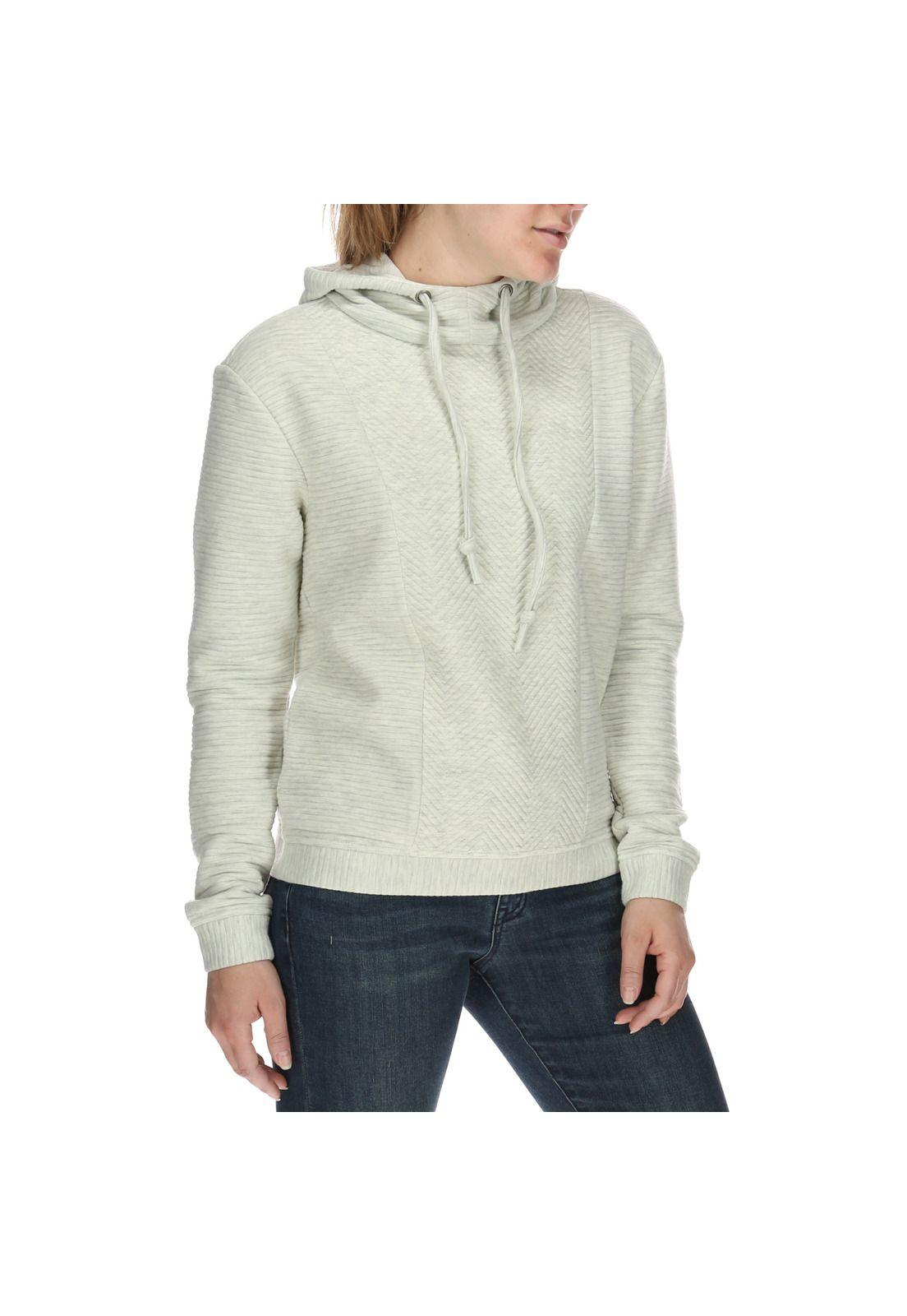Polerón Mujer Juno Sweatshirt Poliéster Grafito-3