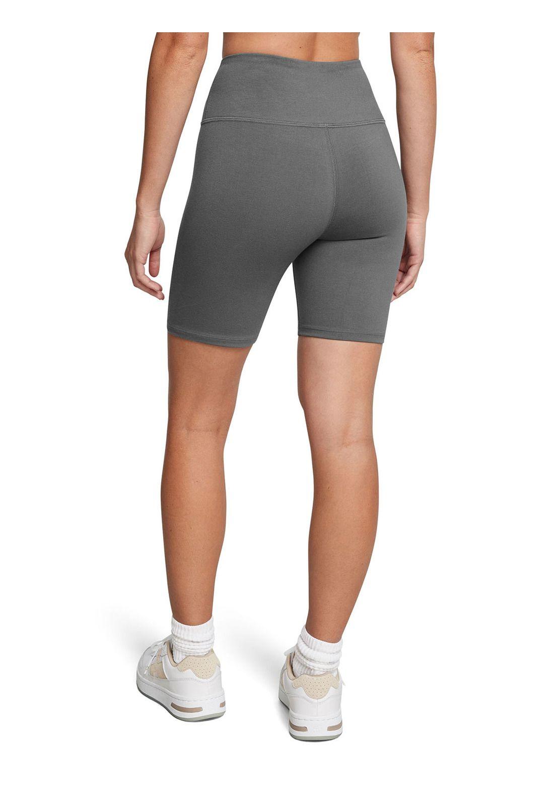 Shorts Gris Rival Para Mujer-4