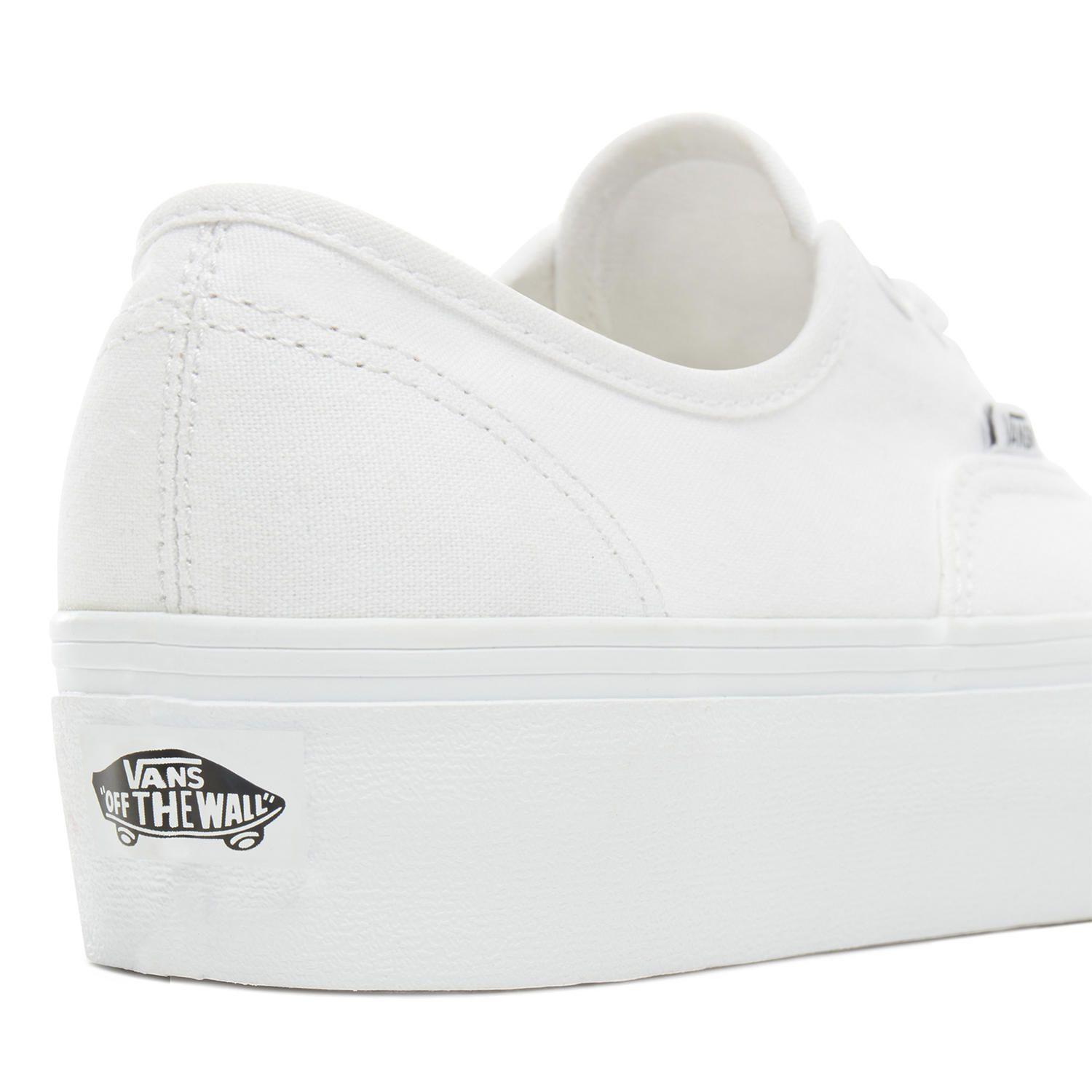 Zapatillas Unisex UA Authentic Platform 2.0 Blanca-6