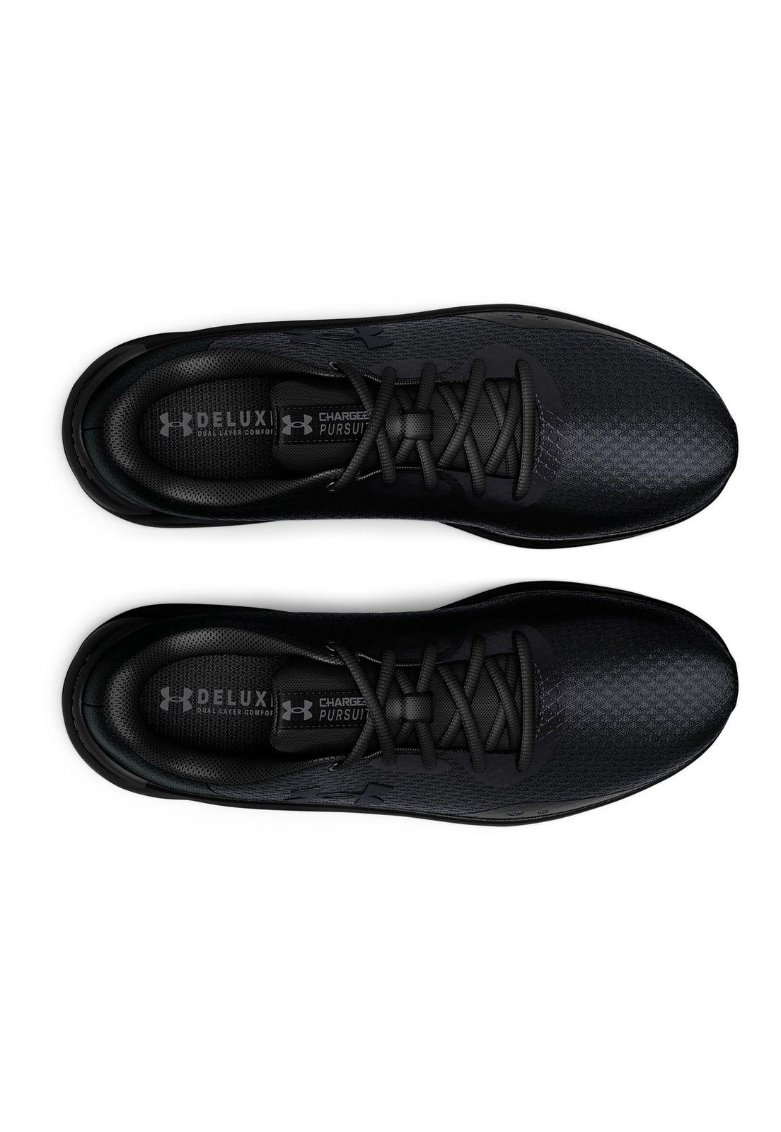 Zapatilla Hombre Charged Pursuit 3 Negro-4