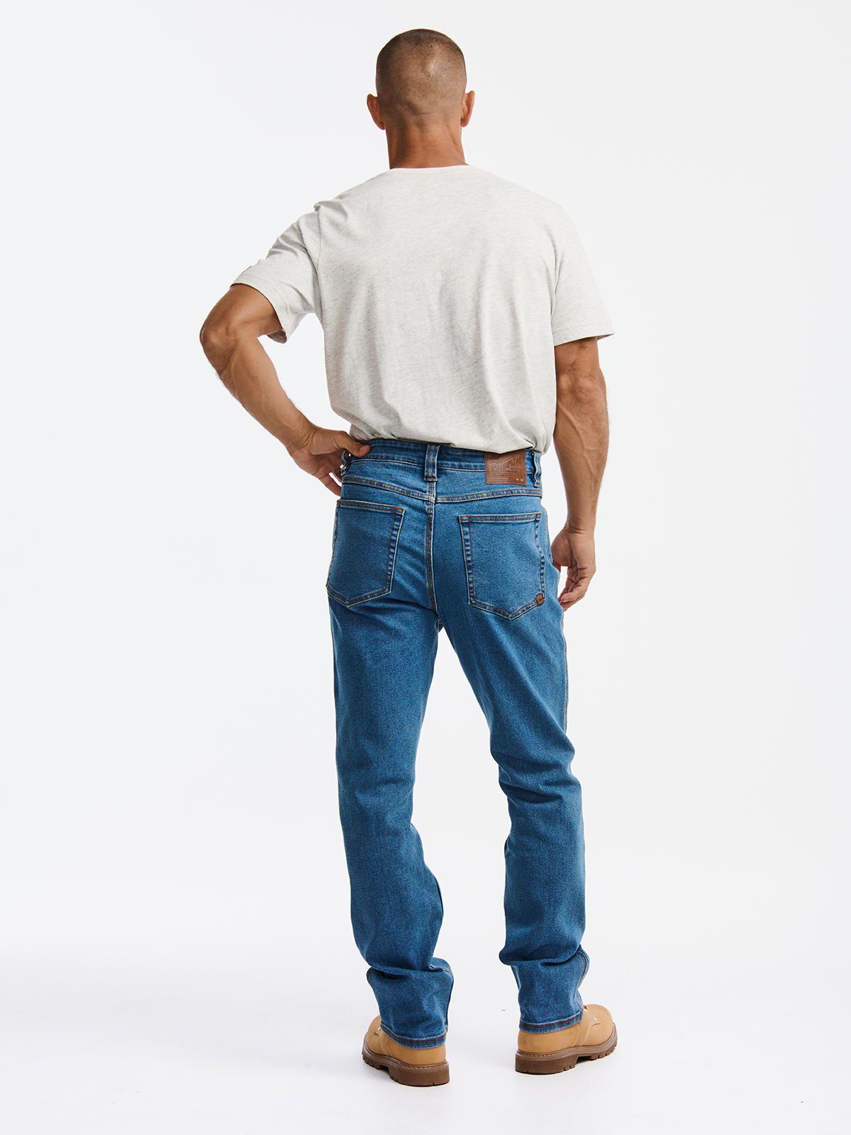 Jeans Hombre D4 Athletic Fit Jean Azul-7