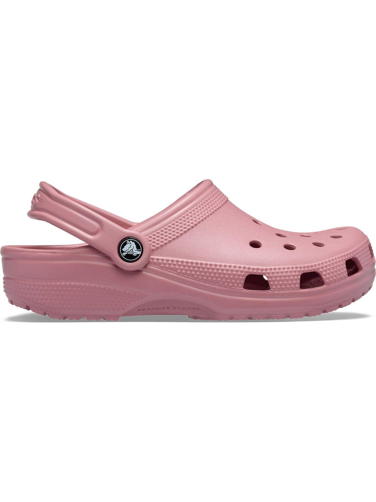 Zueco Crocs Unisex Classic Clog Rosado rosette-0