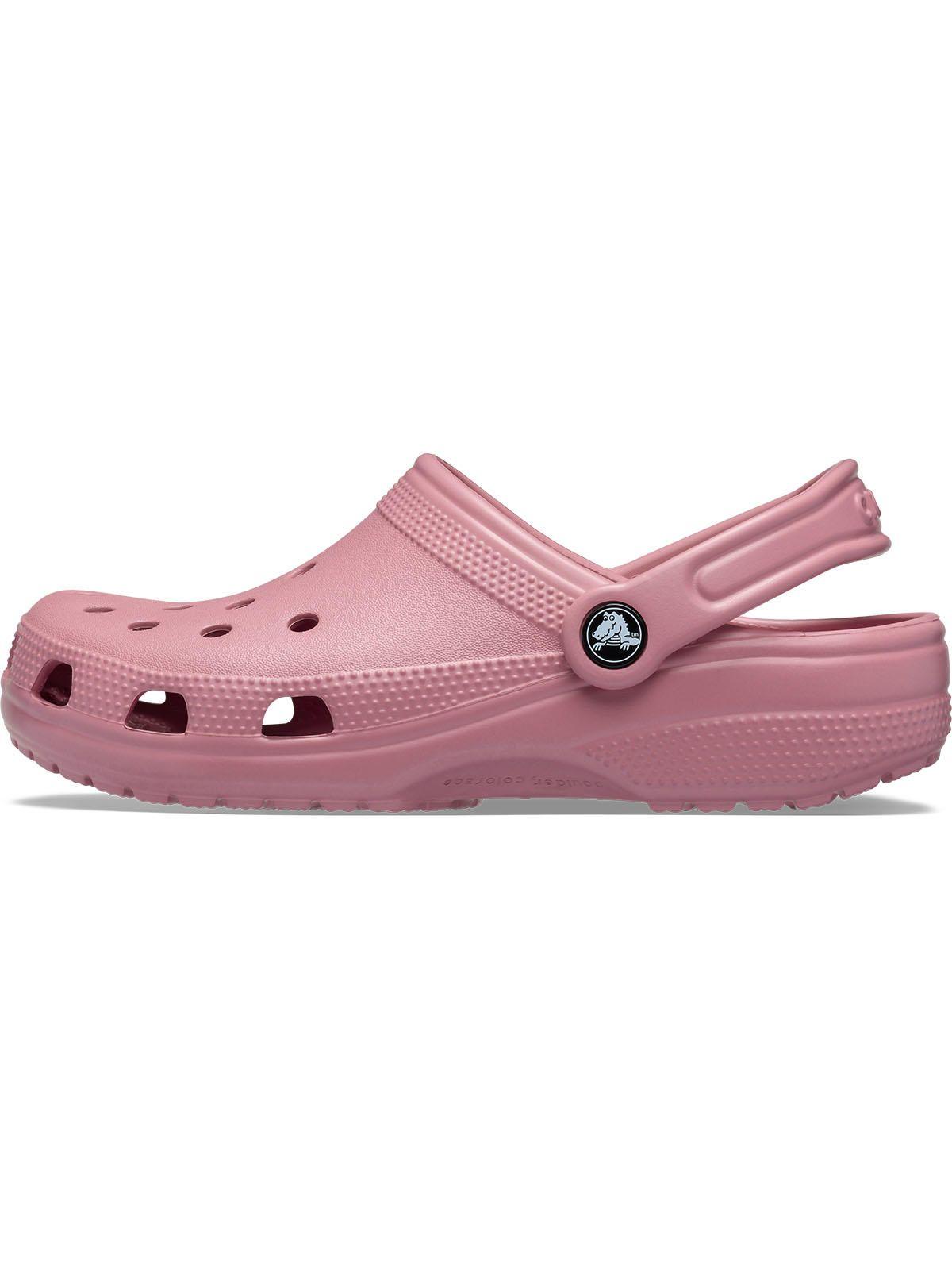 Zueco Crocs Unisex Classic Clog Rosado rosette-2