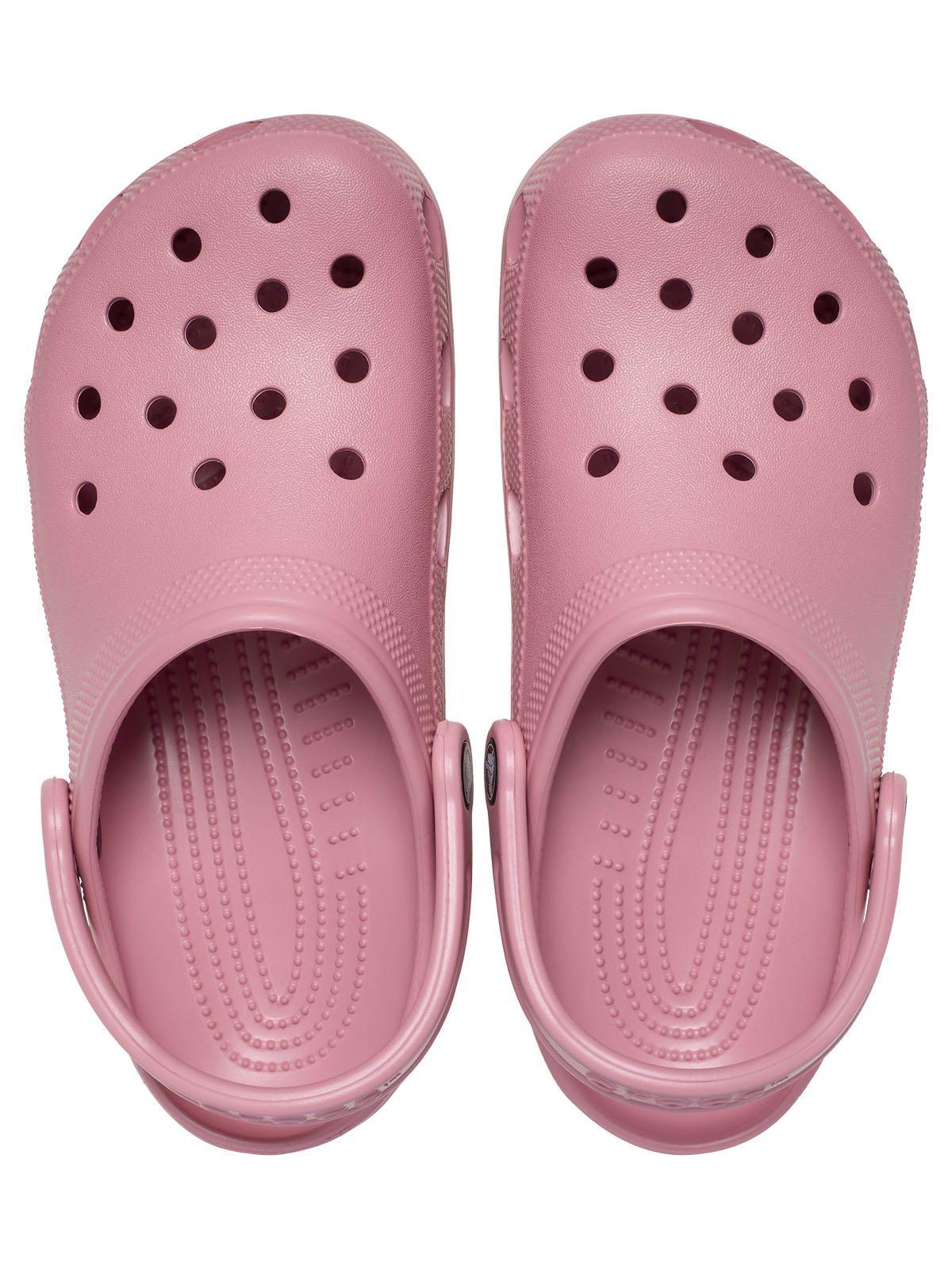Zueco Crocs Unisex Classic Clog Rosado rosette-5