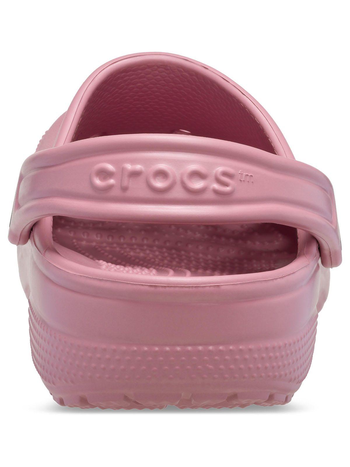 Zueco Crocs Unisex Classic Clog Rosado rosette-8