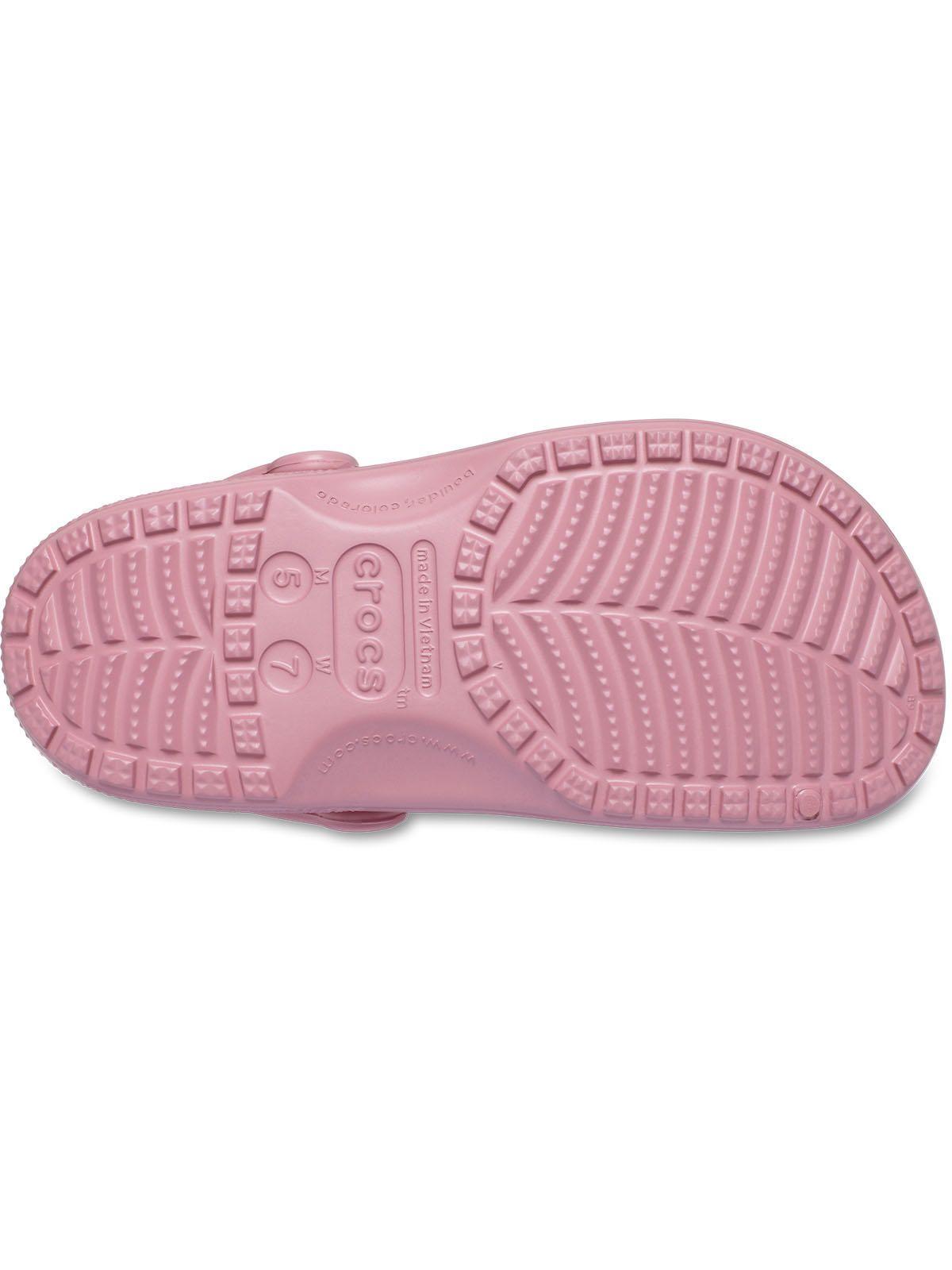 Zueco Crocs Unisex Classic Clog Rosado rosette-5