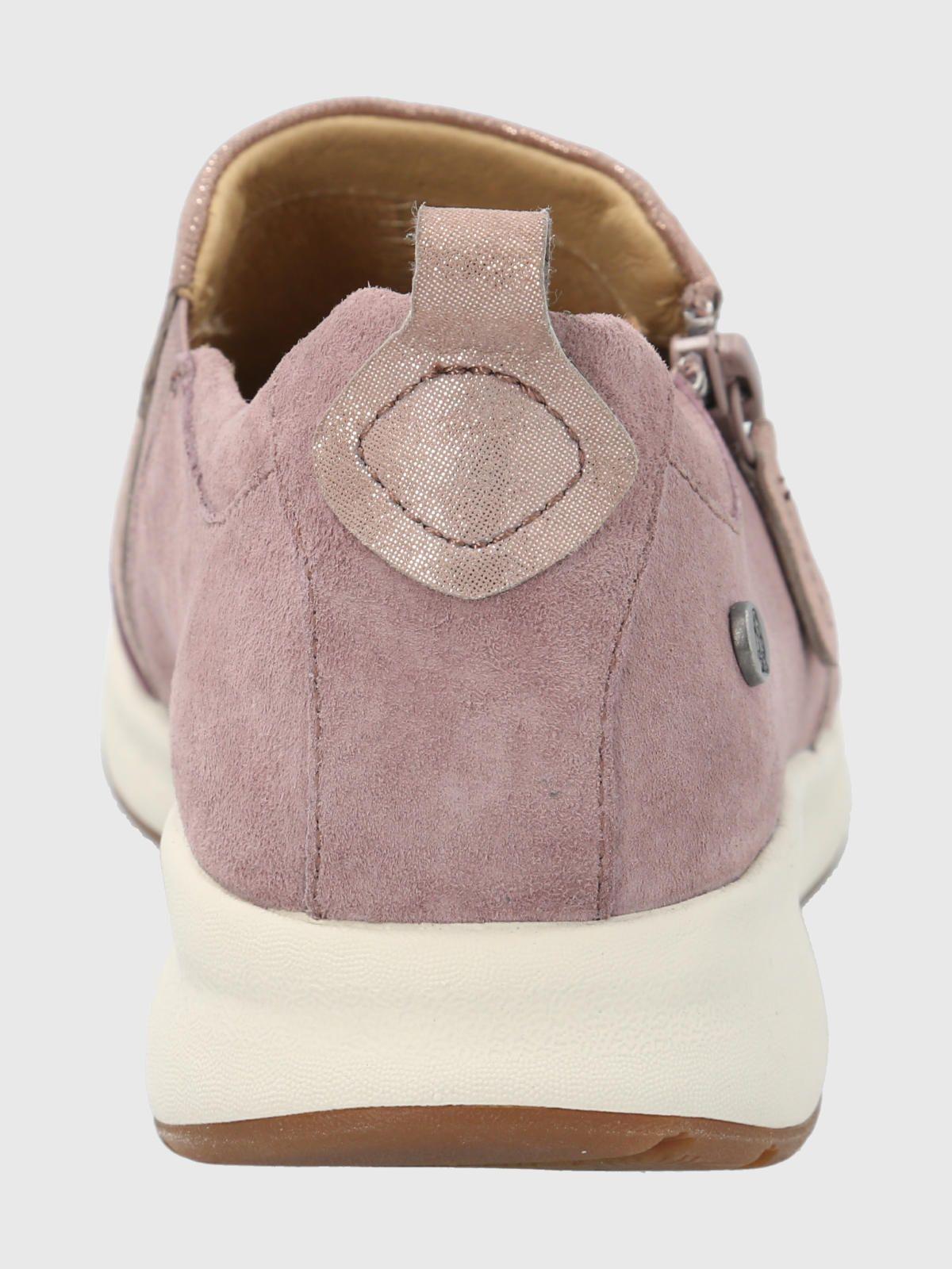 Zapato Cuero Rosado Mujer Spinal Slip On -5