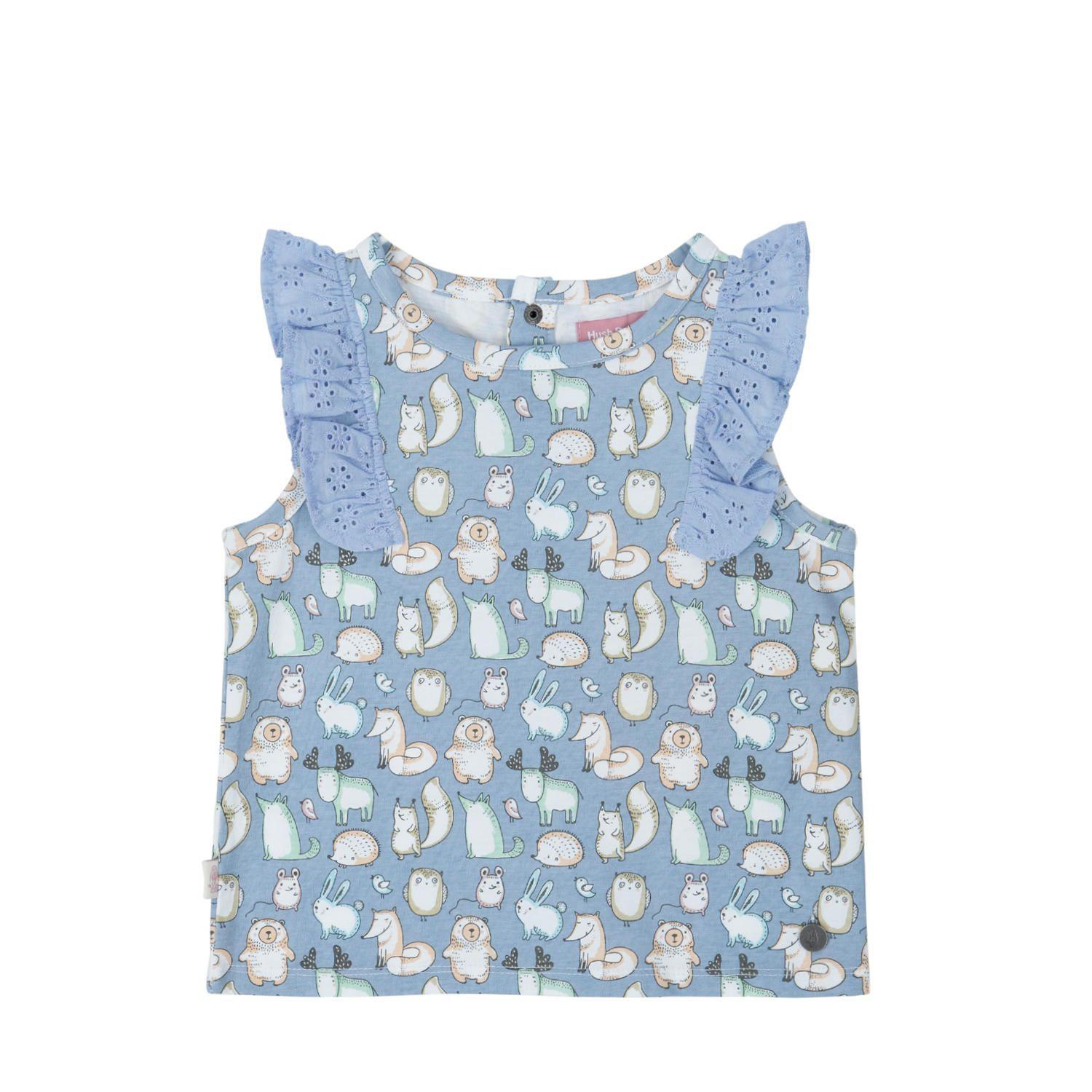 Polera Niña Buddies (1-3) Celeste-0