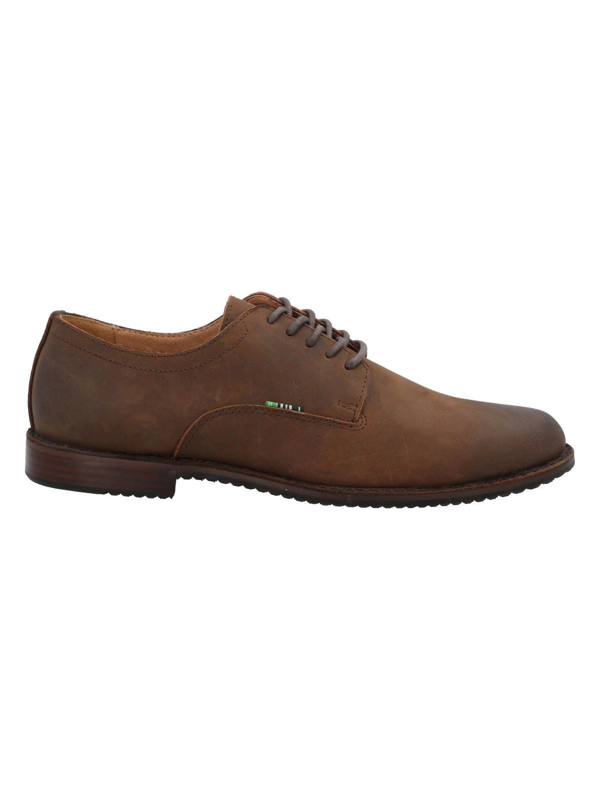 Zapato Cuero Hombre Harrow Ii Café-0