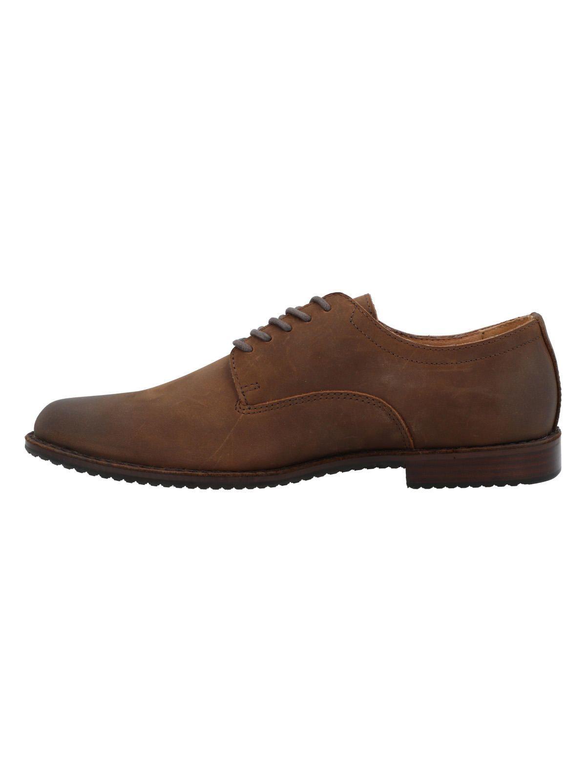 Zapato Cuero Hombre Harrow Ii Café-5