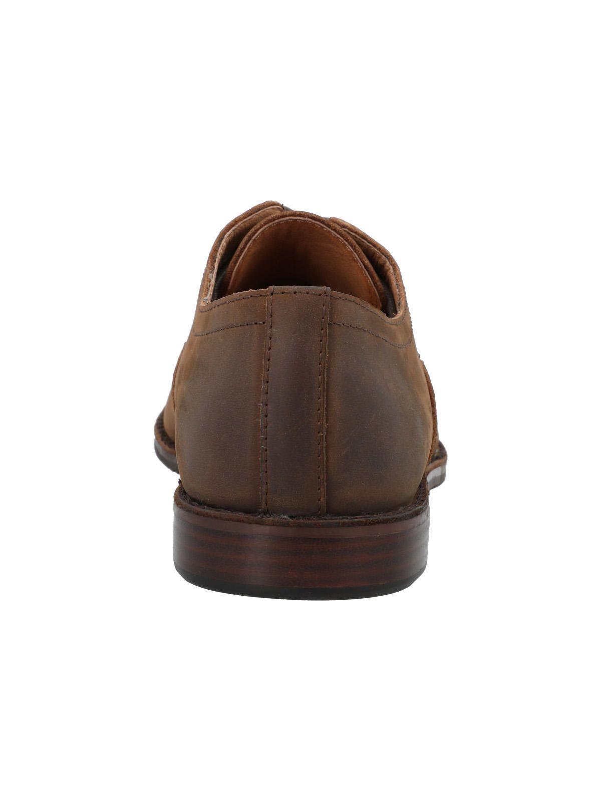 Zapato Cuero Hombre Harrow Ii Café-6