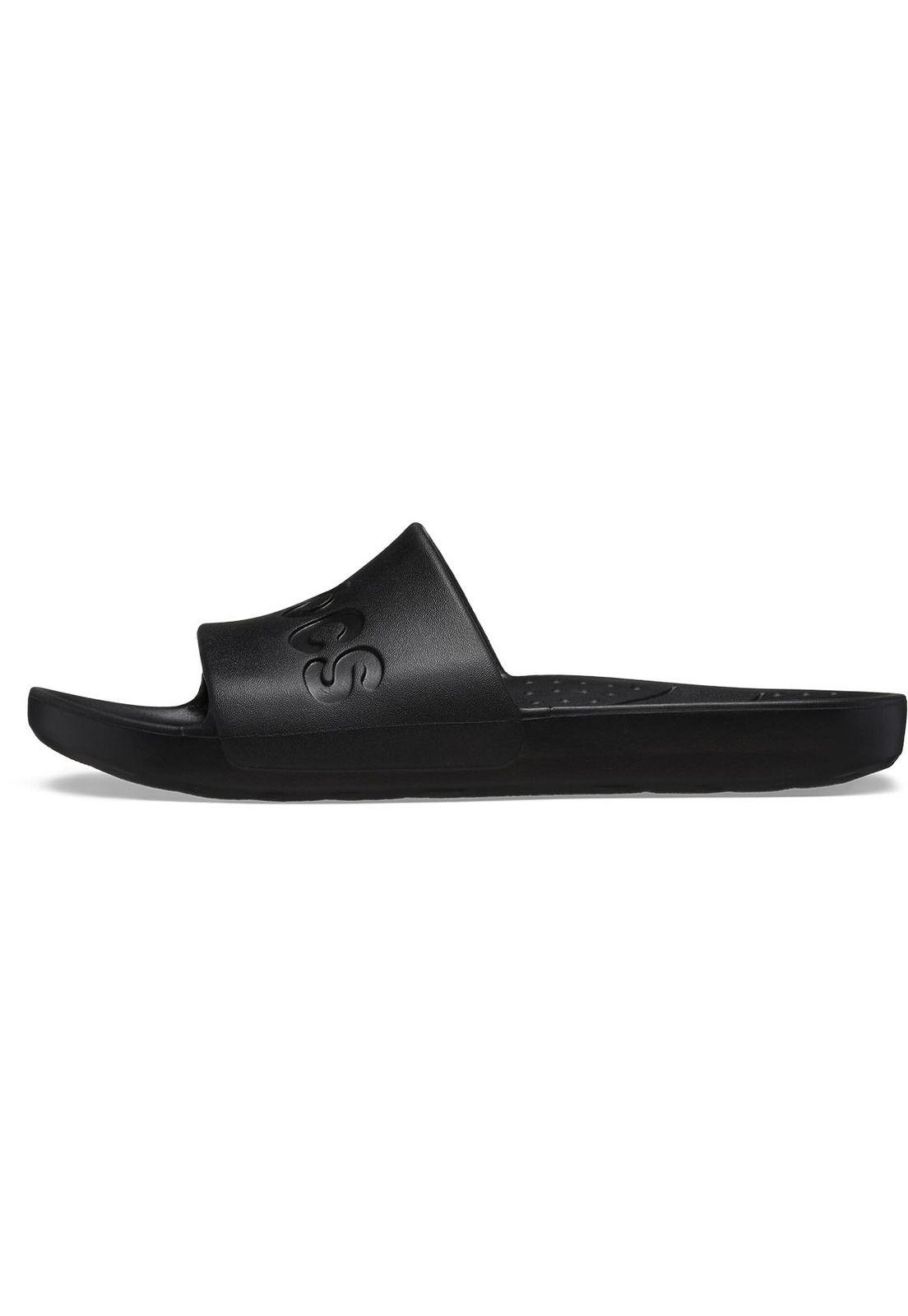 Sandalia Crocs Hombre Slide Negro-1