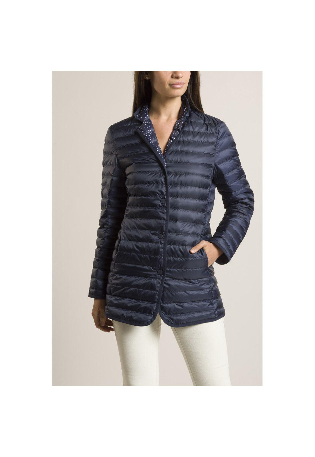 Parka Mujer Poliéster Filipa Azul-1