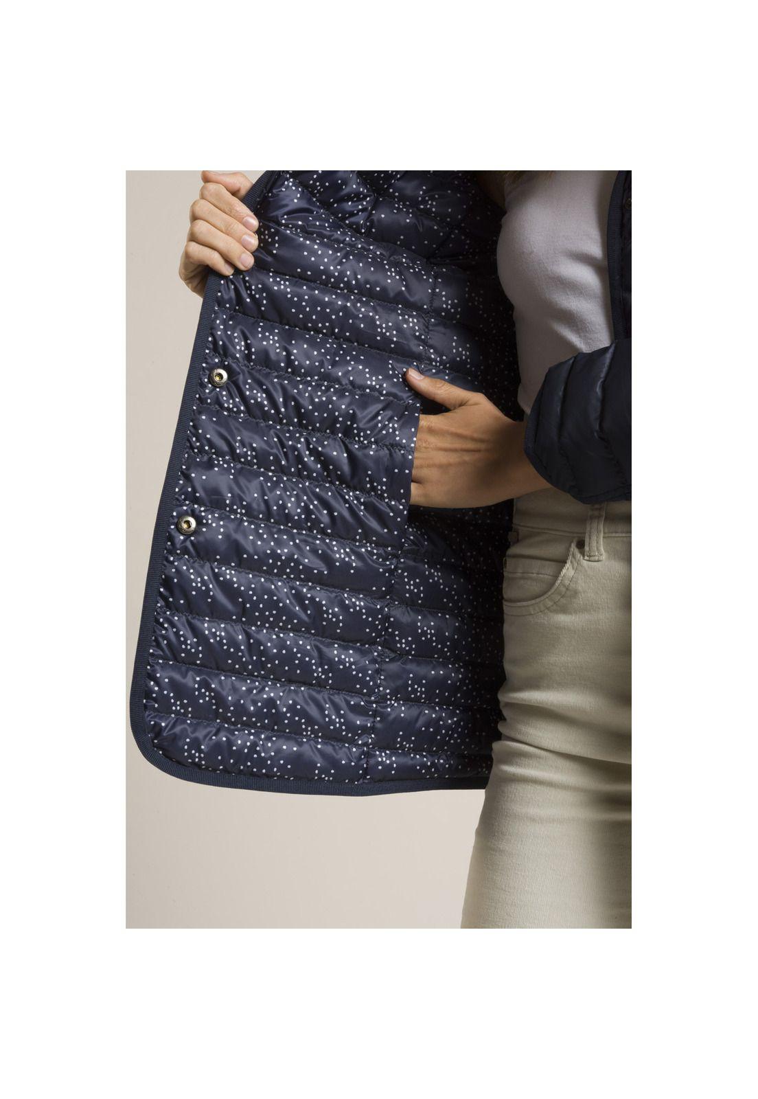 Parka Mujer Poliéster Filipa Azul-4