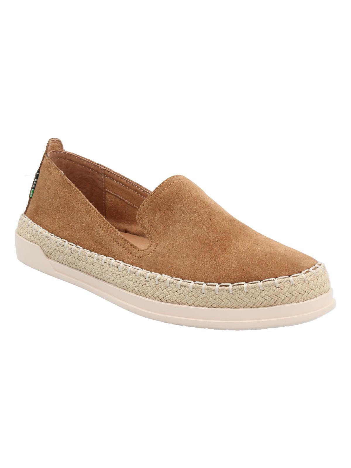 Alpargata Cuero Mujer Agapanto Café -1