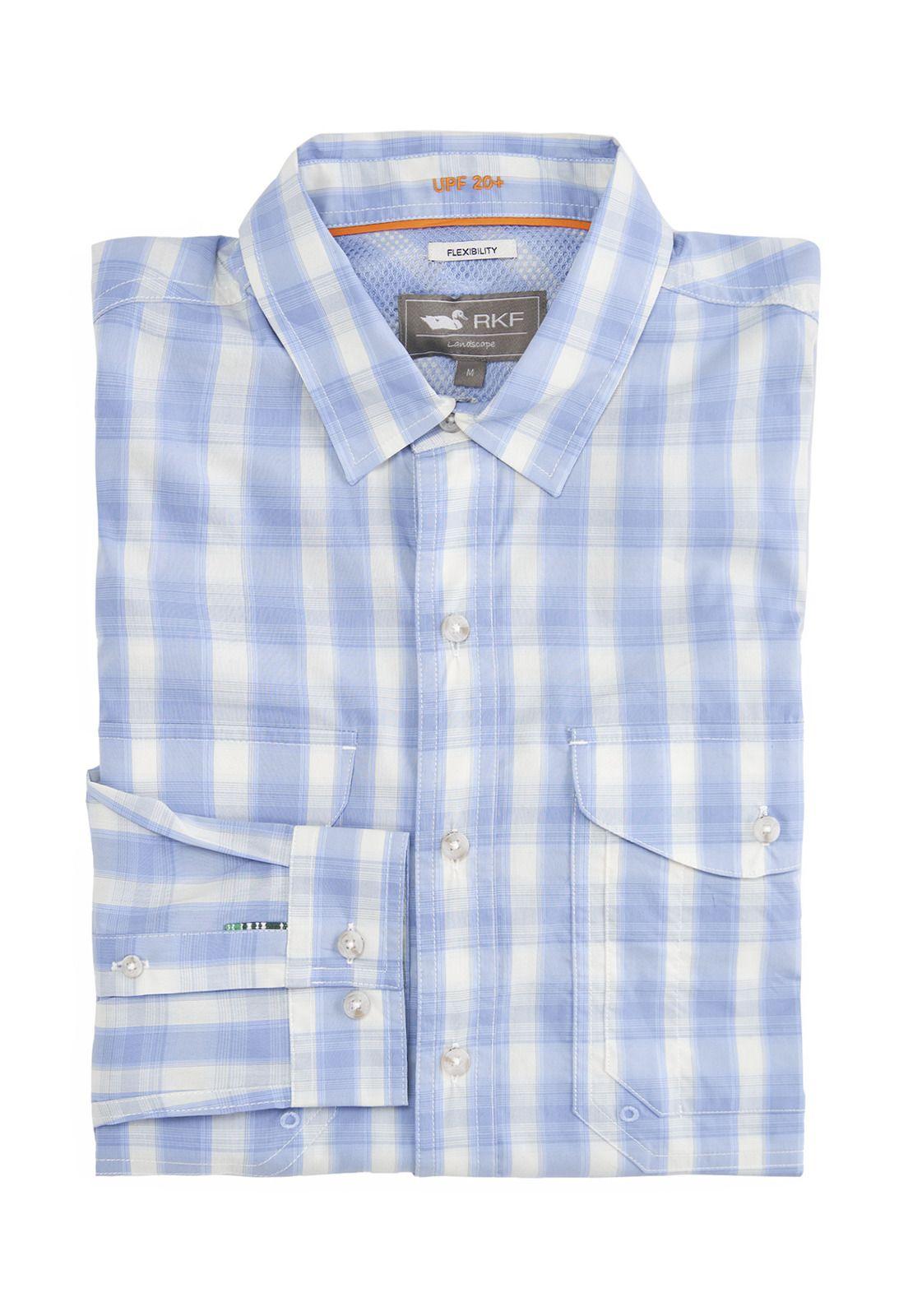 Camisa Natural Flex Atacama Azul Hombre-0