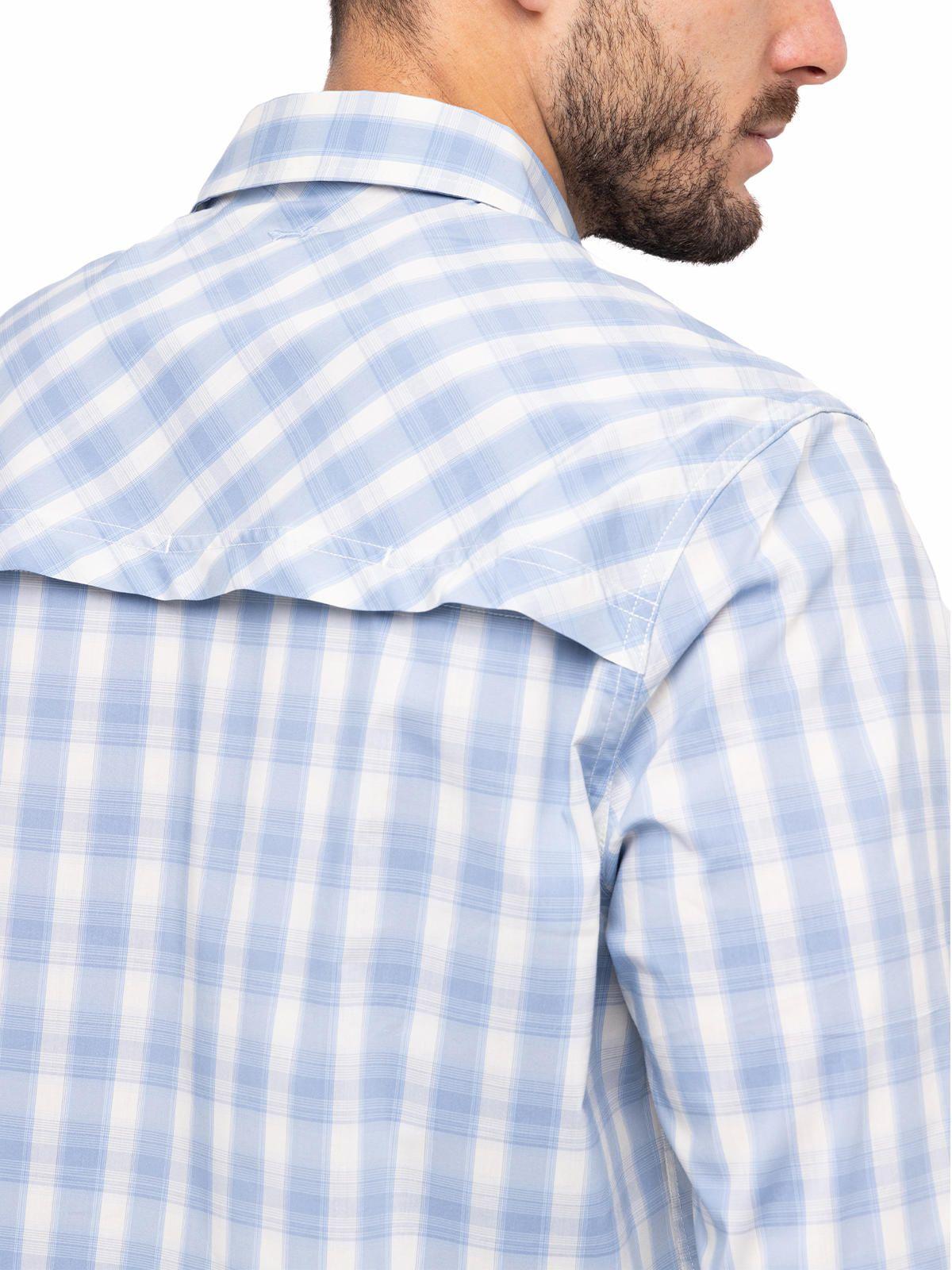 Camisa Natural Flex Atacama Azul Hombre-6