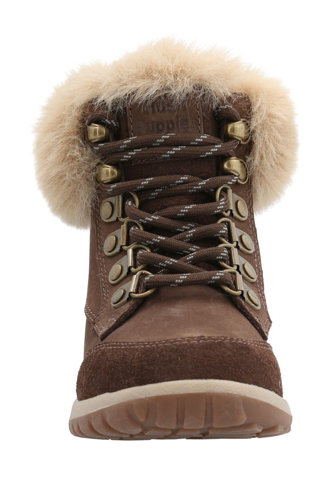 Botin Cuero New Ferda-K Niña Café-3