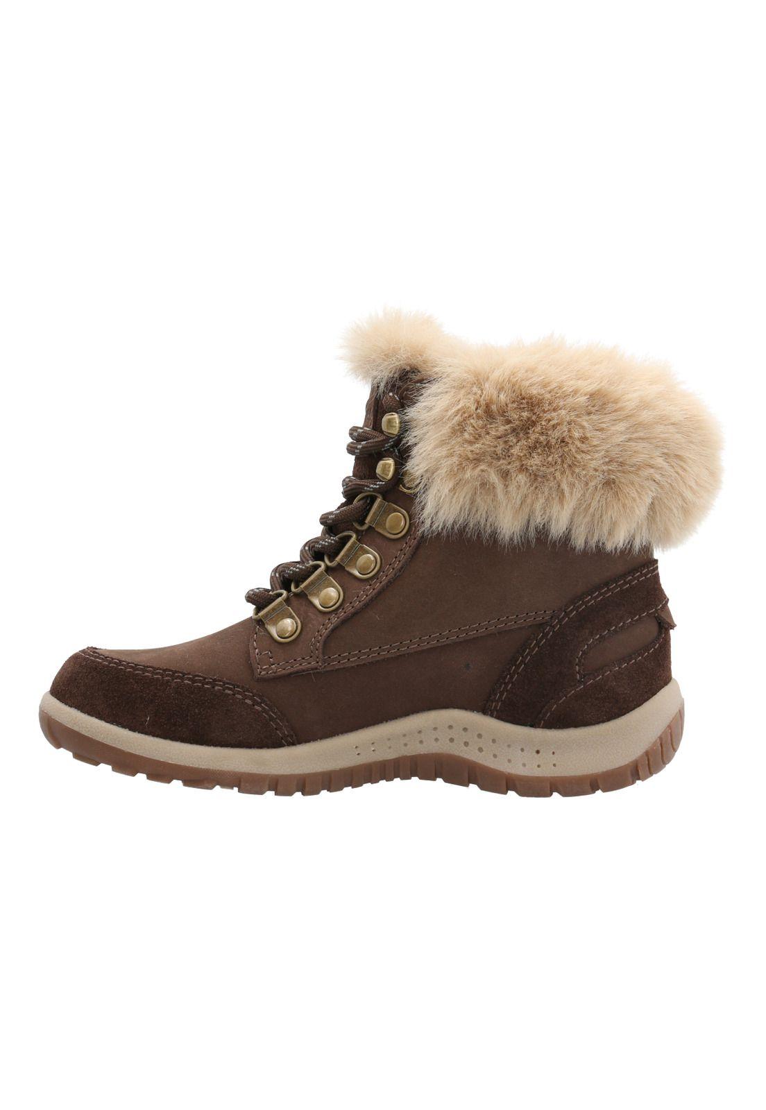 Botin Cuero New Ferda-K Niña Café-5