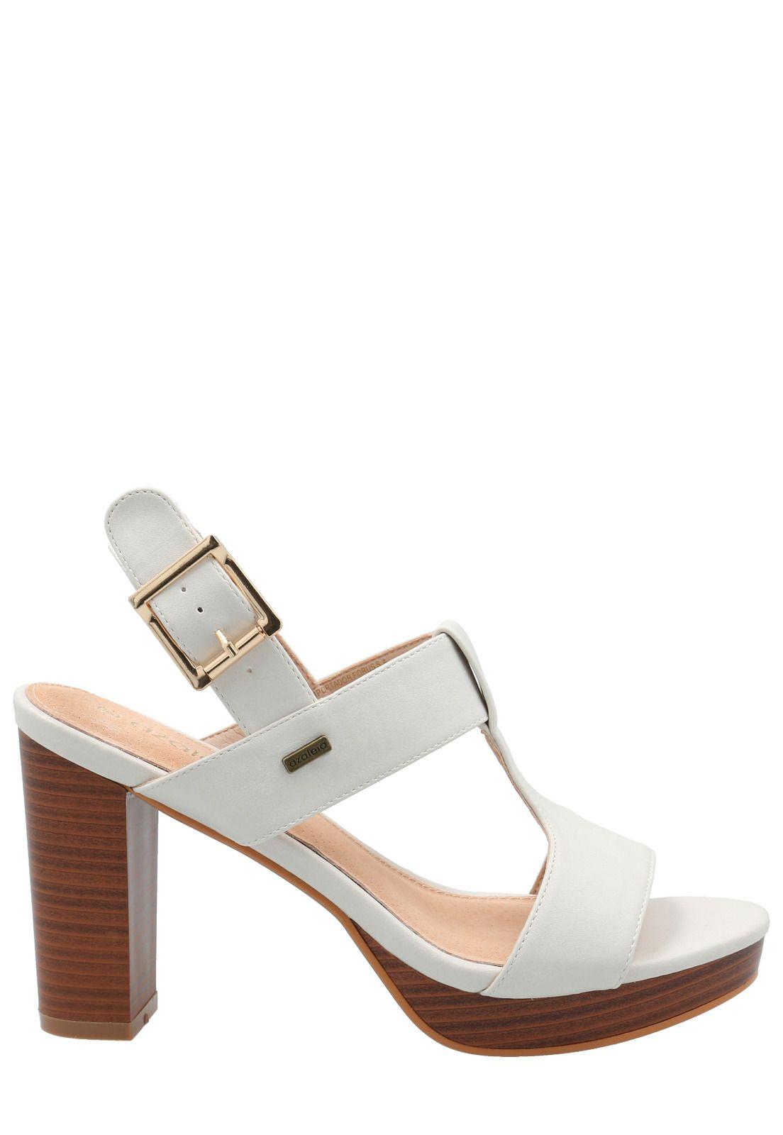 Sandalia Mujer Luciano Blanco -1