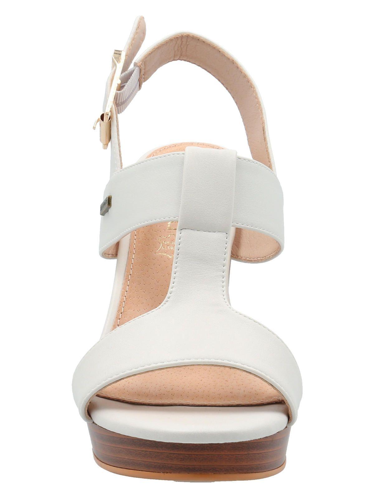 Sandalia Mujer Luciano Blanco -3