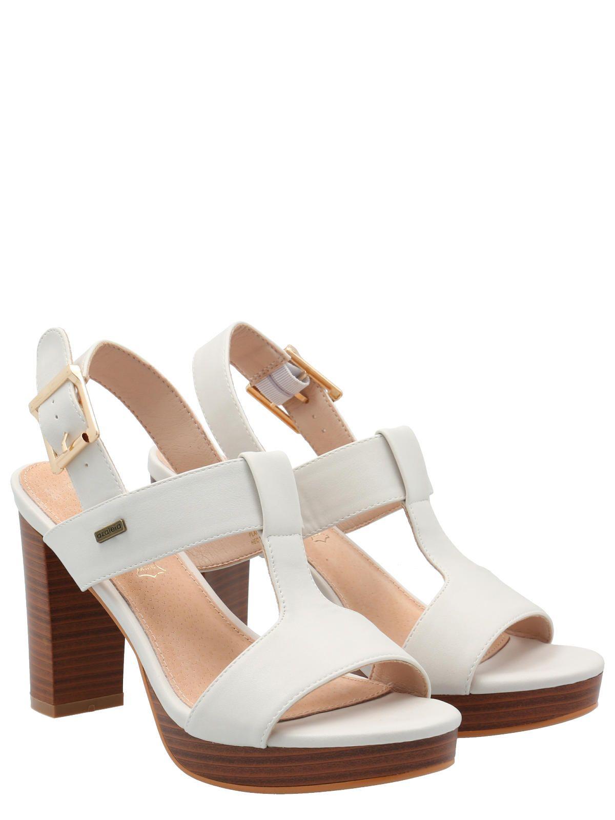 Sandalia Mujer Luciano Blanco -7