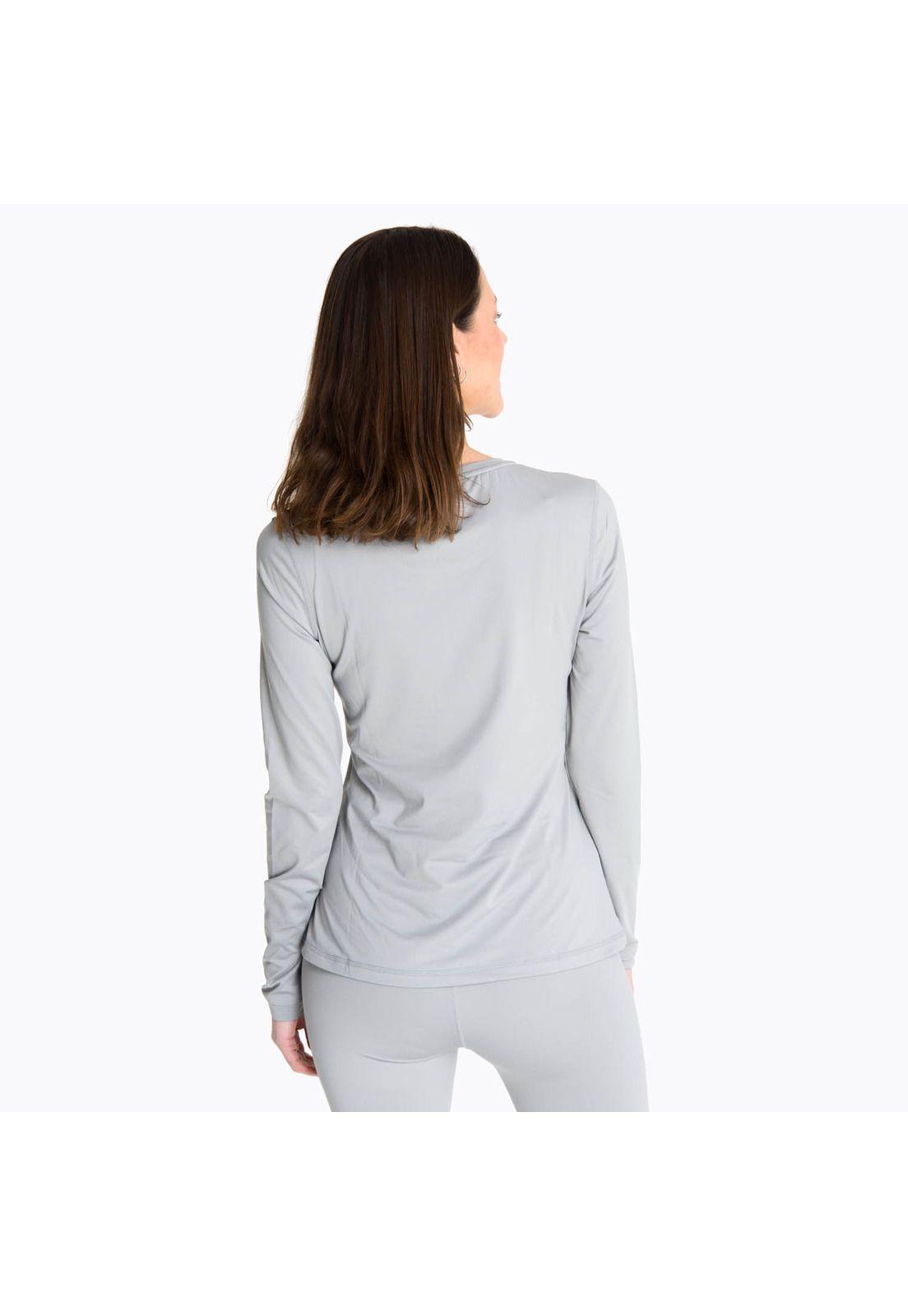 Primera Capa Superior Mujer Hamilton Gris -3