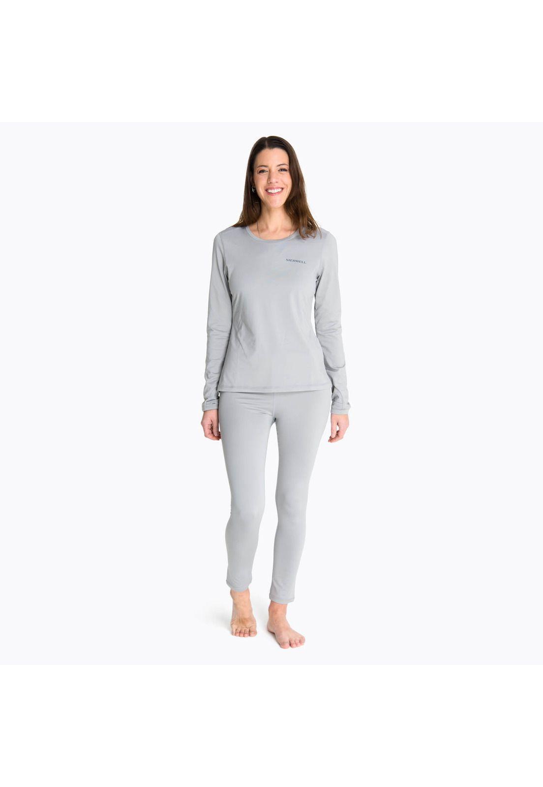 Primera Capa Superior Mujer Hamilton Gris -5