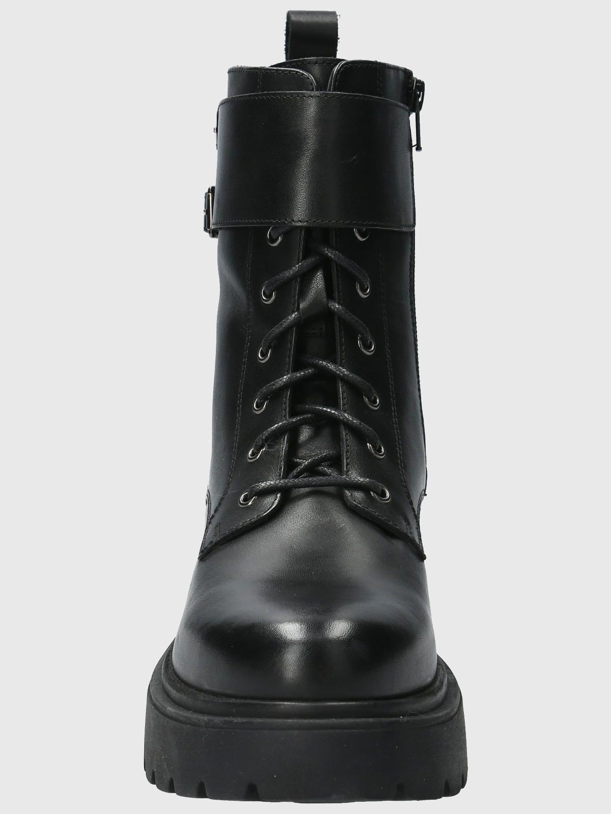 Botin Cuero Mujer Landon Negro-3