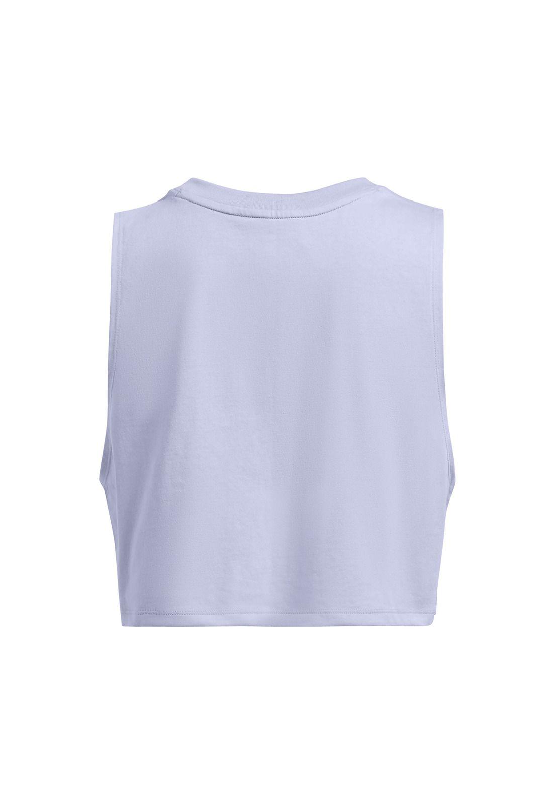 Polera Sin Mangas Campus Crop Mujer Morado-1