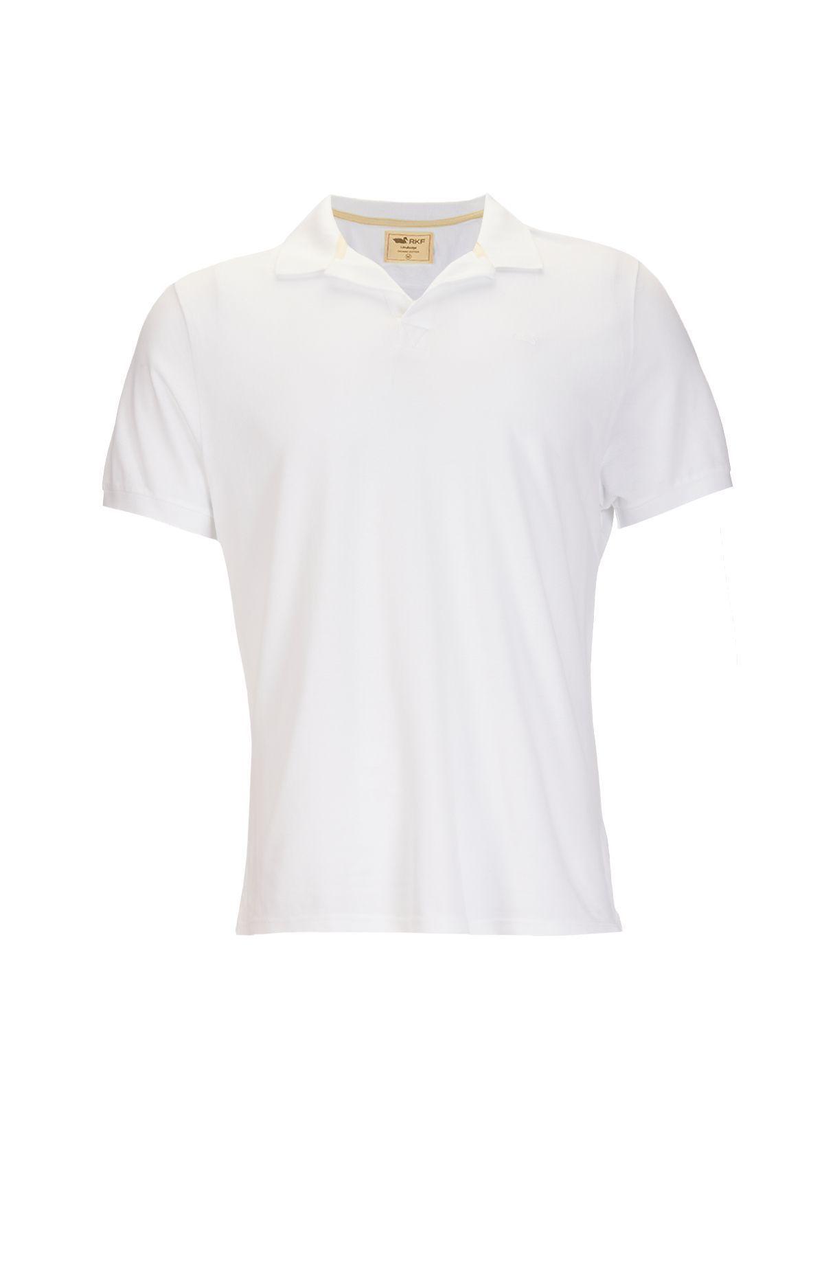 Polera Algodón Org Hombre Piquesport Blanco-0