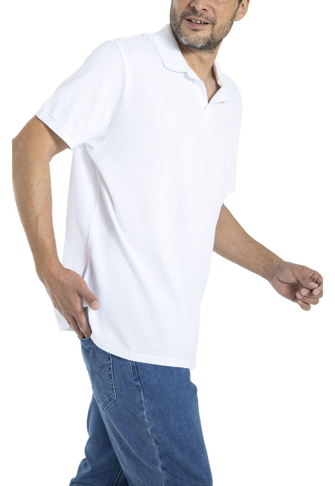 Polera Algodón Org Hombre Piquesport Blanco-4