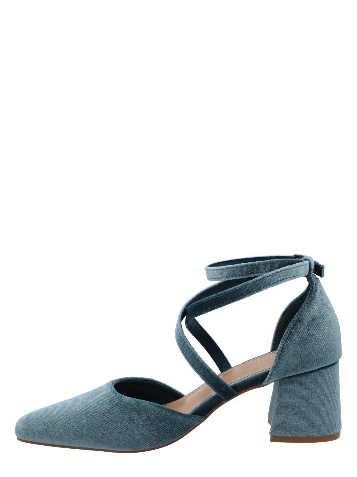 Zapato Mujer Elegance Azul Petróleo-5