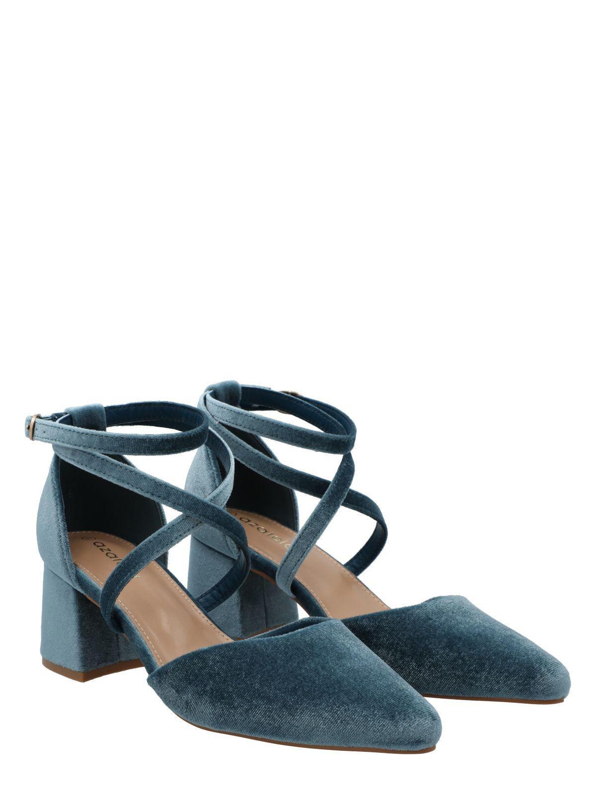 Zapato Mujer Elegance Azul Petróleo-8
