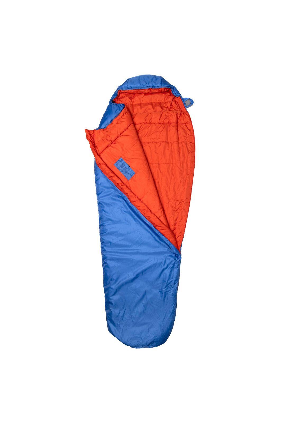 Saco de Dormir Unisex Mid Azul con naranjo-0