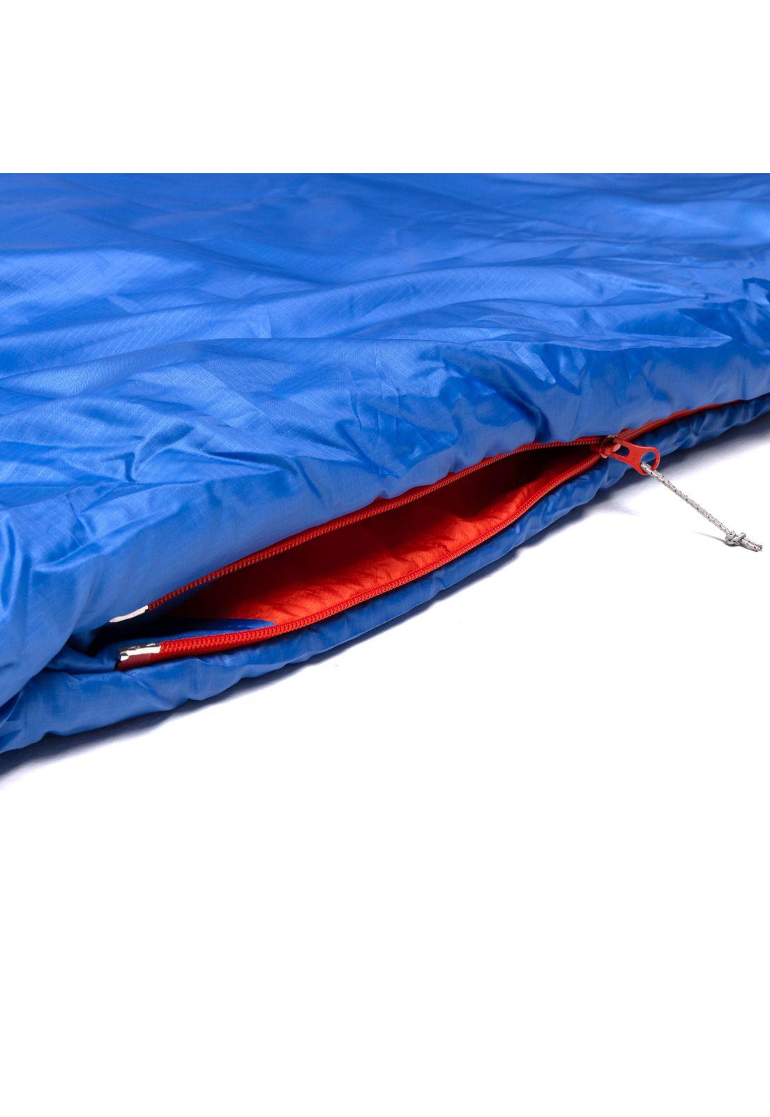 Saco de Dormir Unisex Mid Azul con naranjo-8