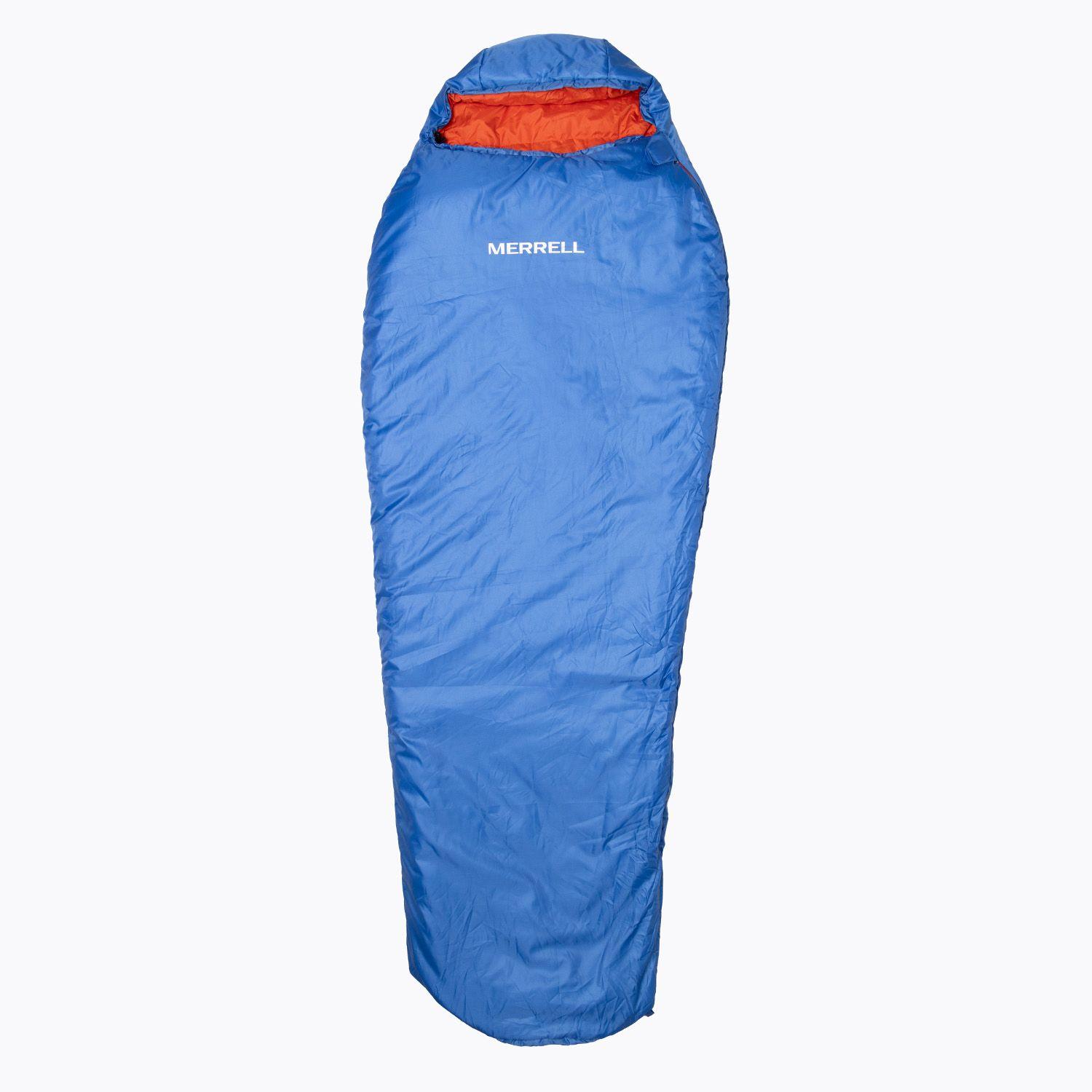 Saco de Dormir Unisex Mid Azul con naranjo-1