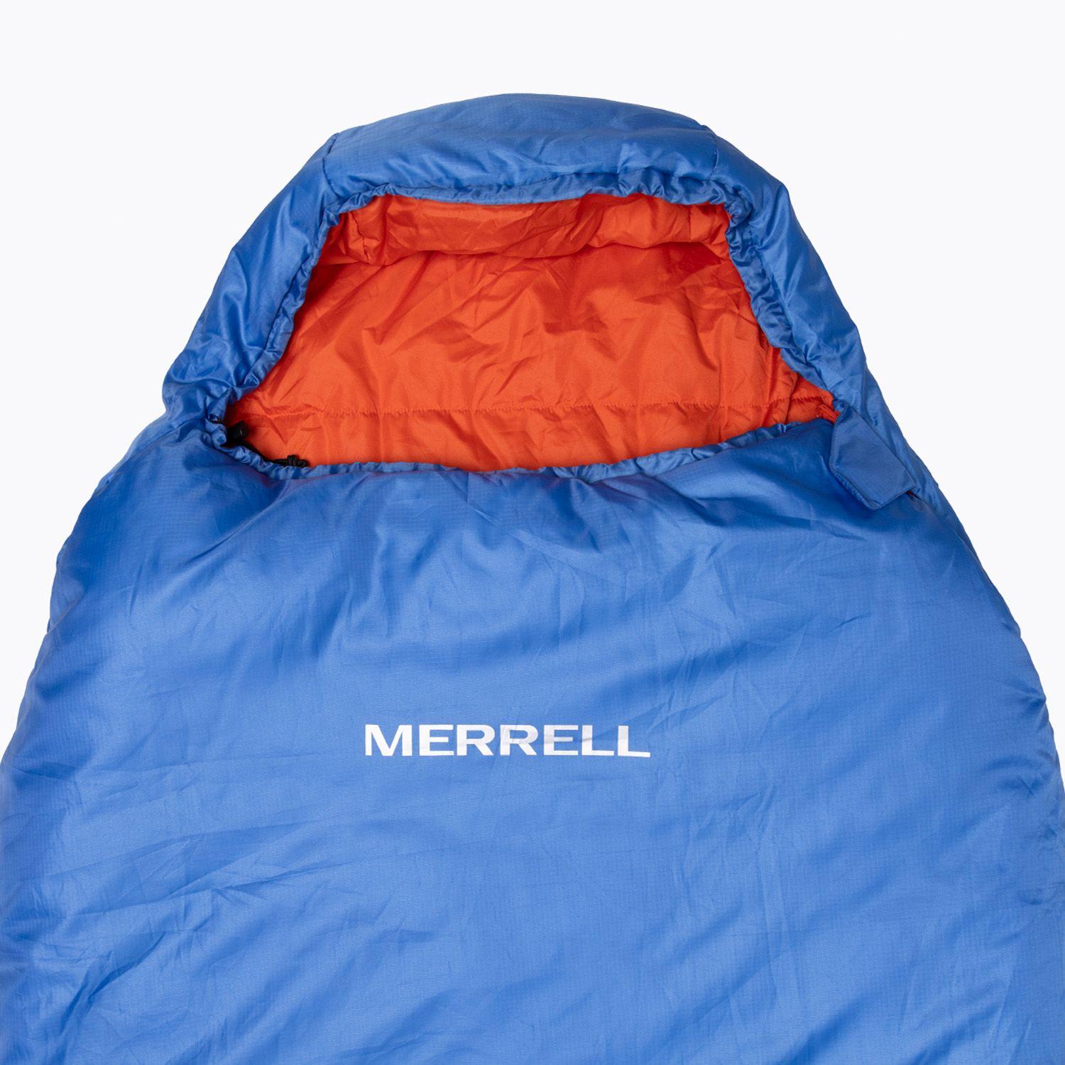 Saco de Dormir Unisex Mid Azul con naranjo-3