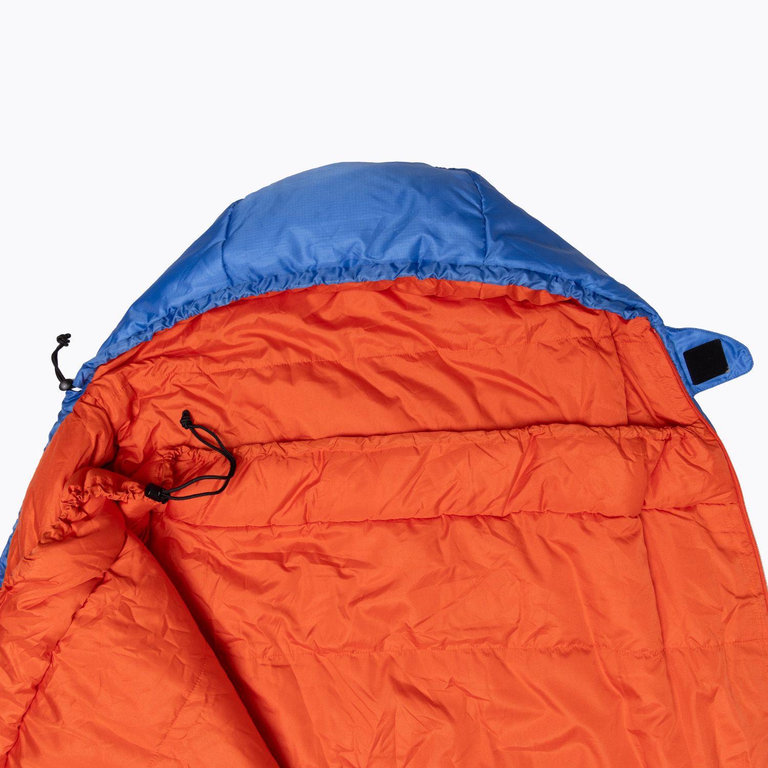 Saco de Dormir Unisex Mid Azul con naranjo-5