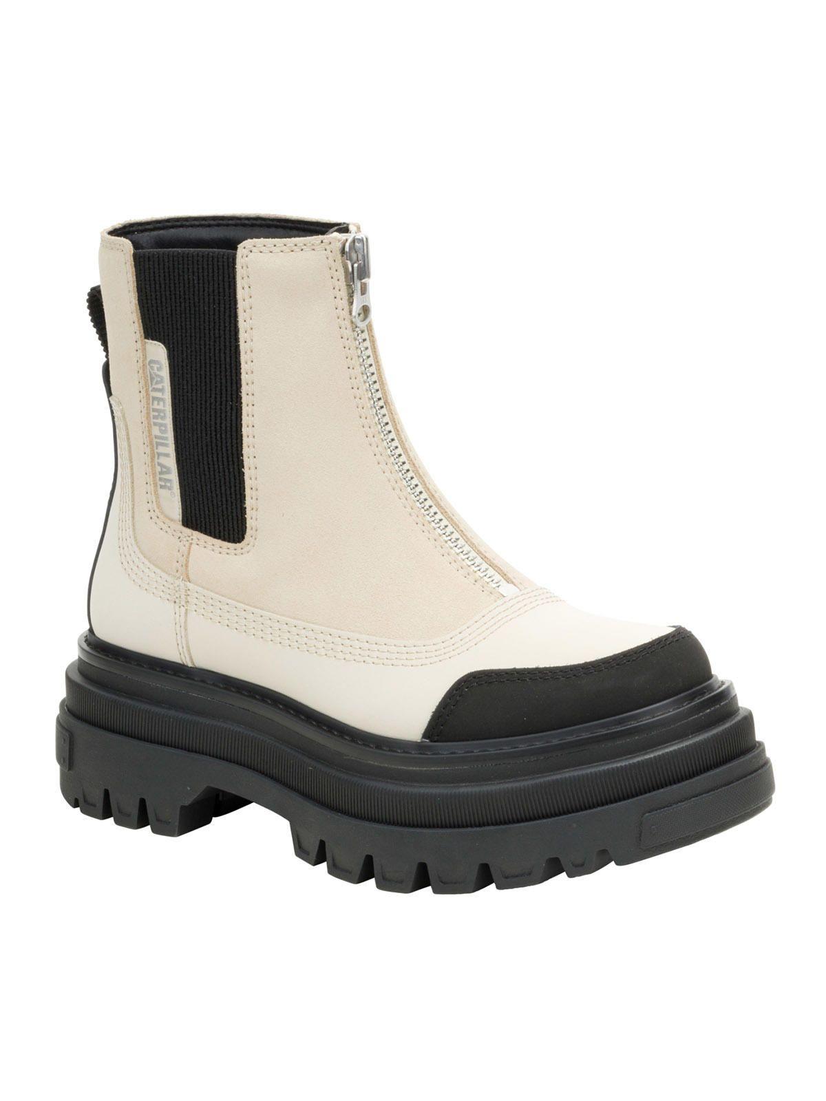 Botín Bolder Chelsea Zip Mujer Beige-0